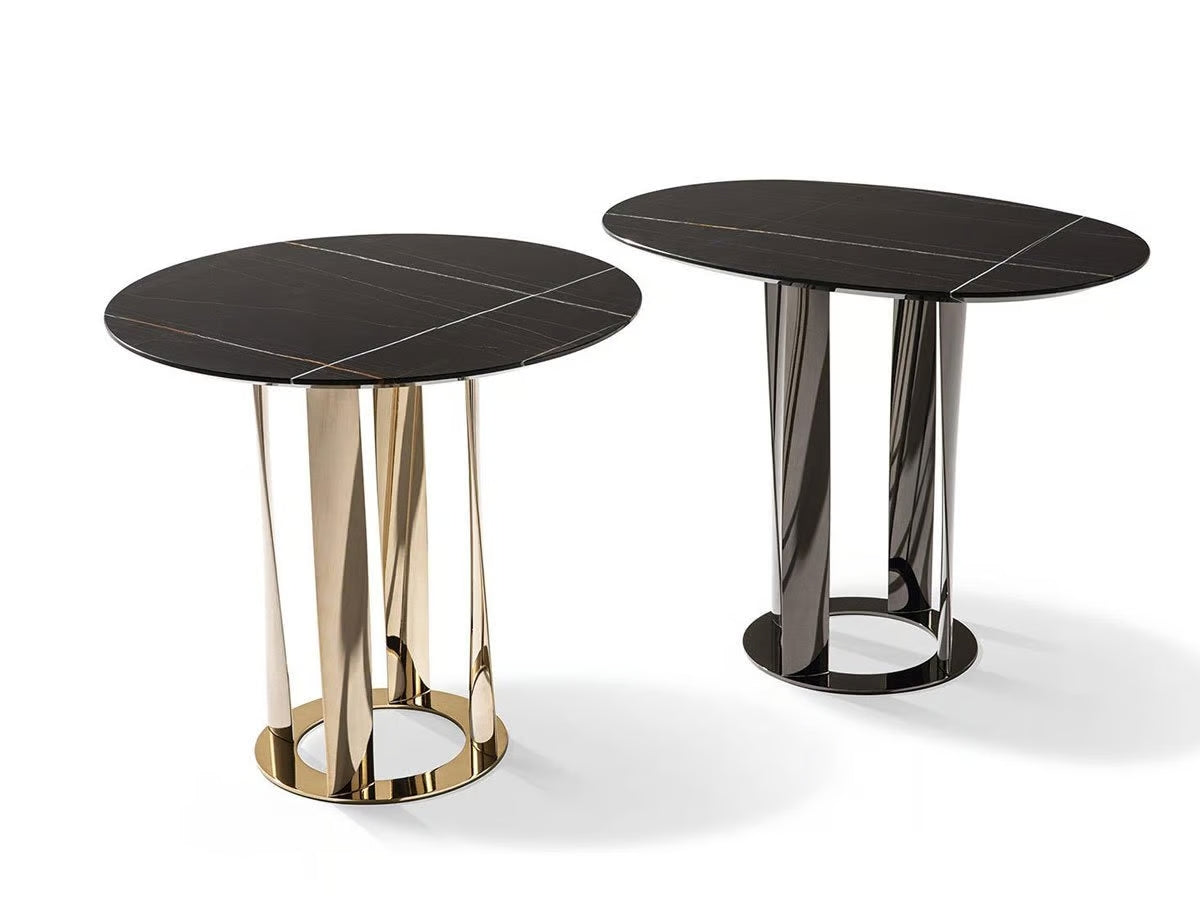 Mesa auxiliar Boboli 476 Superficie de vidrio