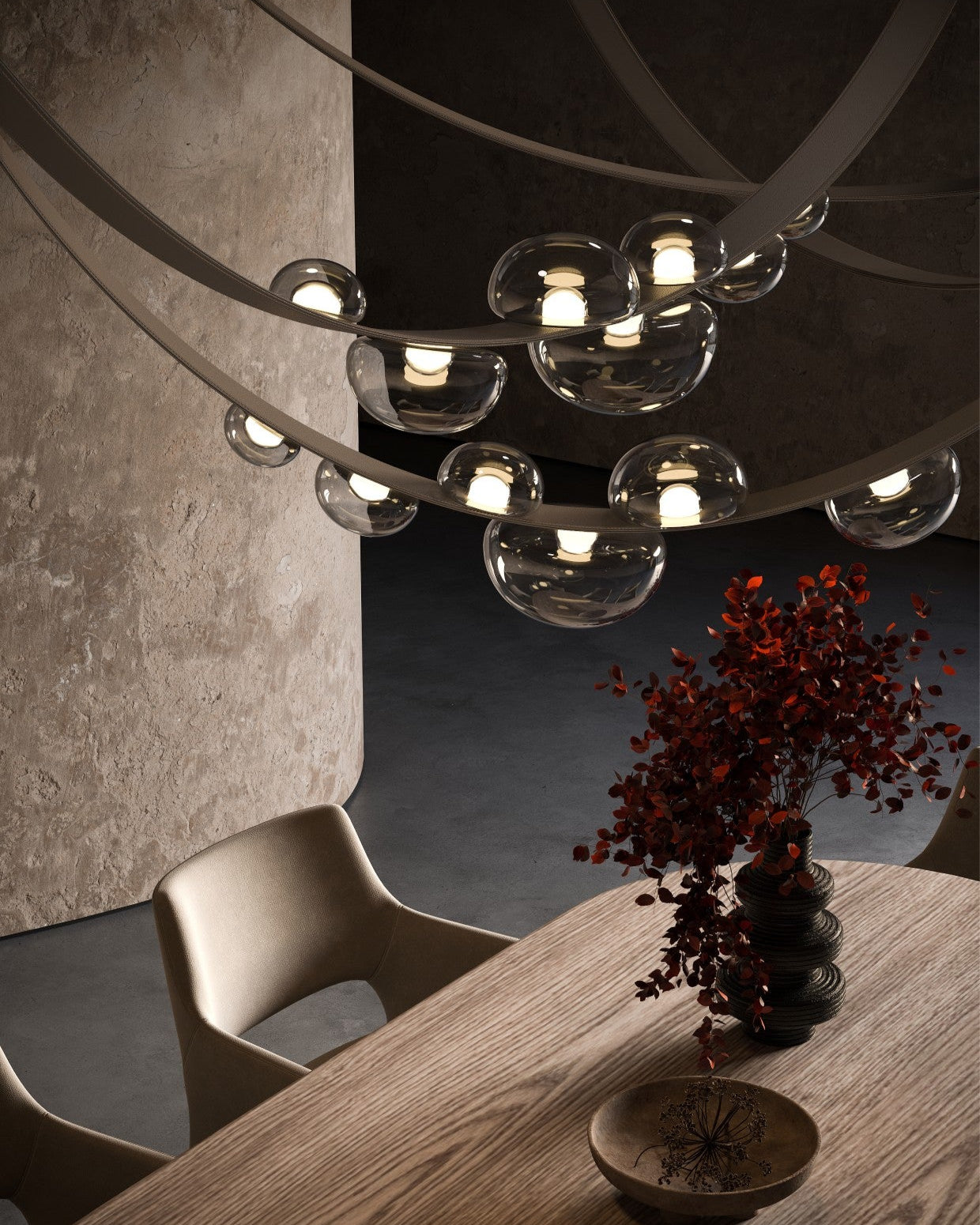 Dew Drops Single Pendant Ceiling Lamp