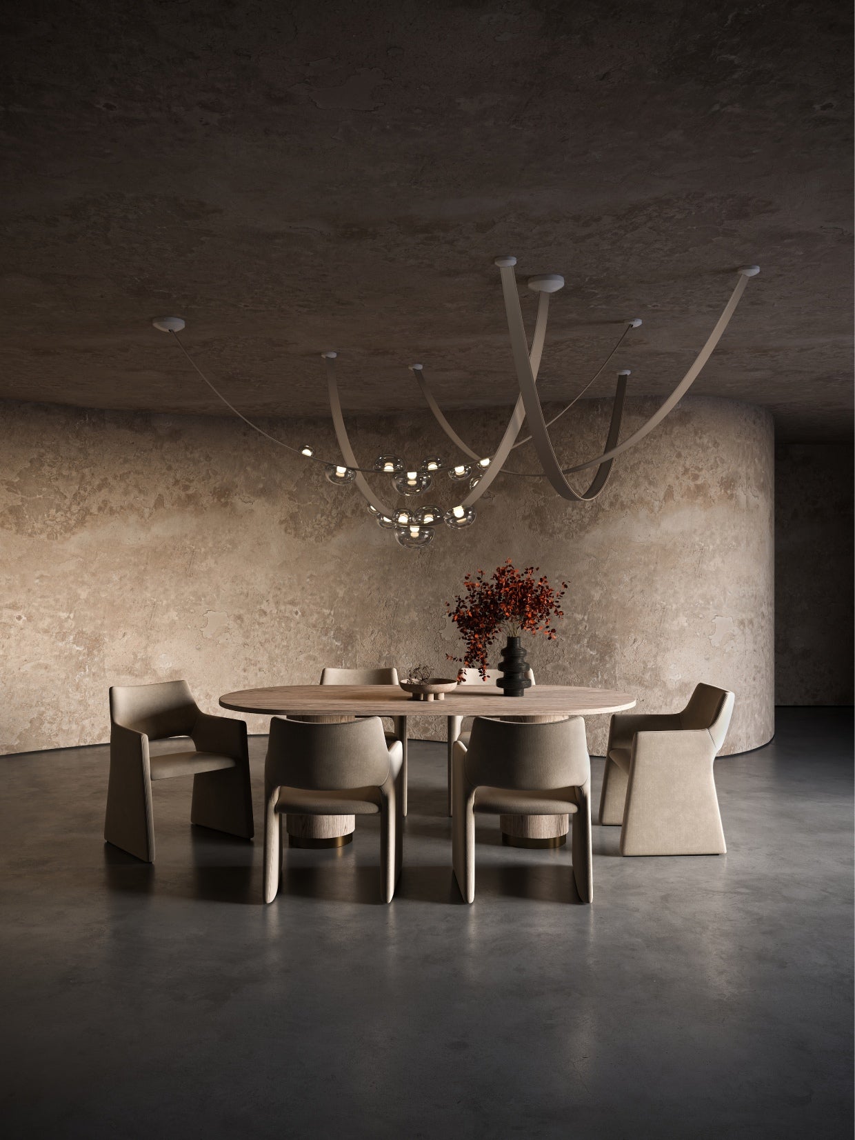 Dew Drops Single Pendant Ceiling Lamp