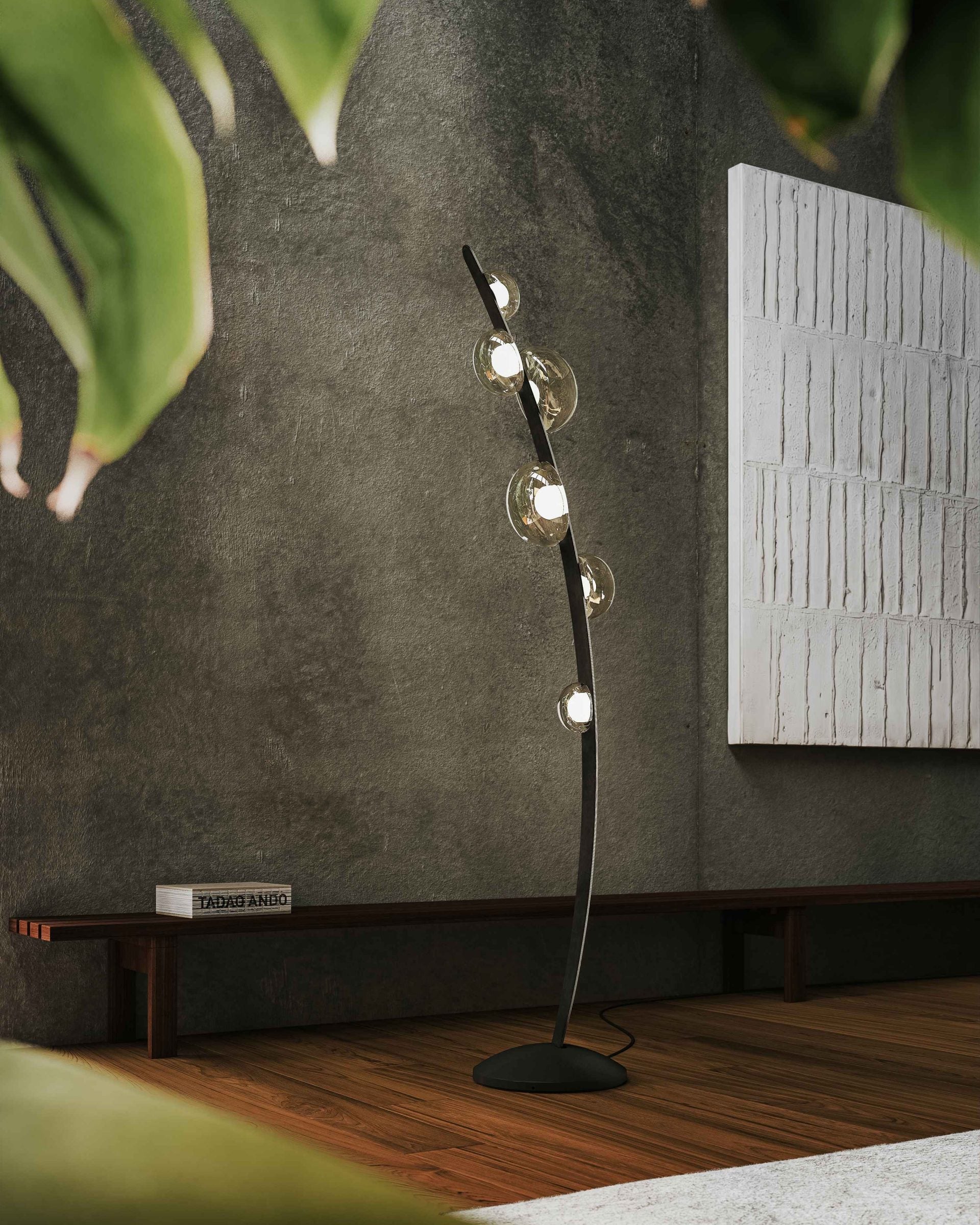 Lámpara de pie Dew Drops