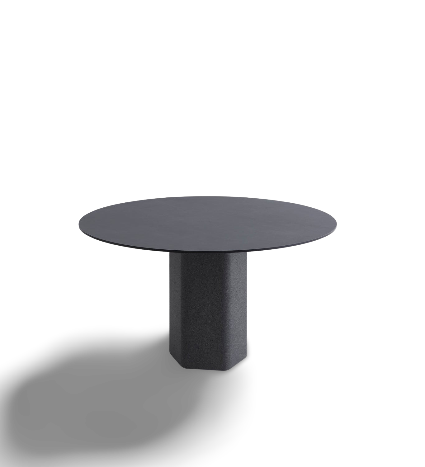 Talo round outdoor dining table