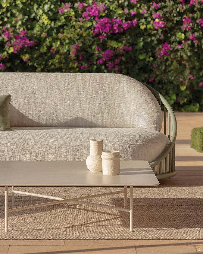 Cask 3-seater outdoor sofa