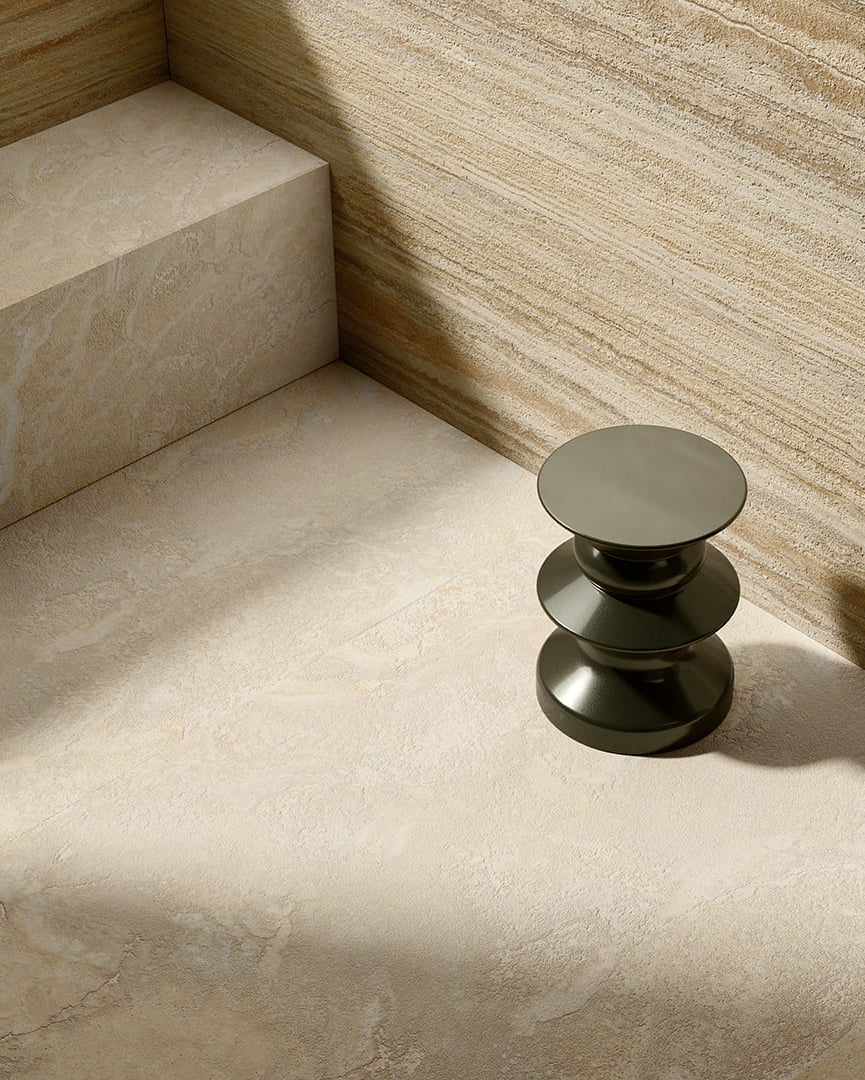 Stone Edition collection porcelain flooring