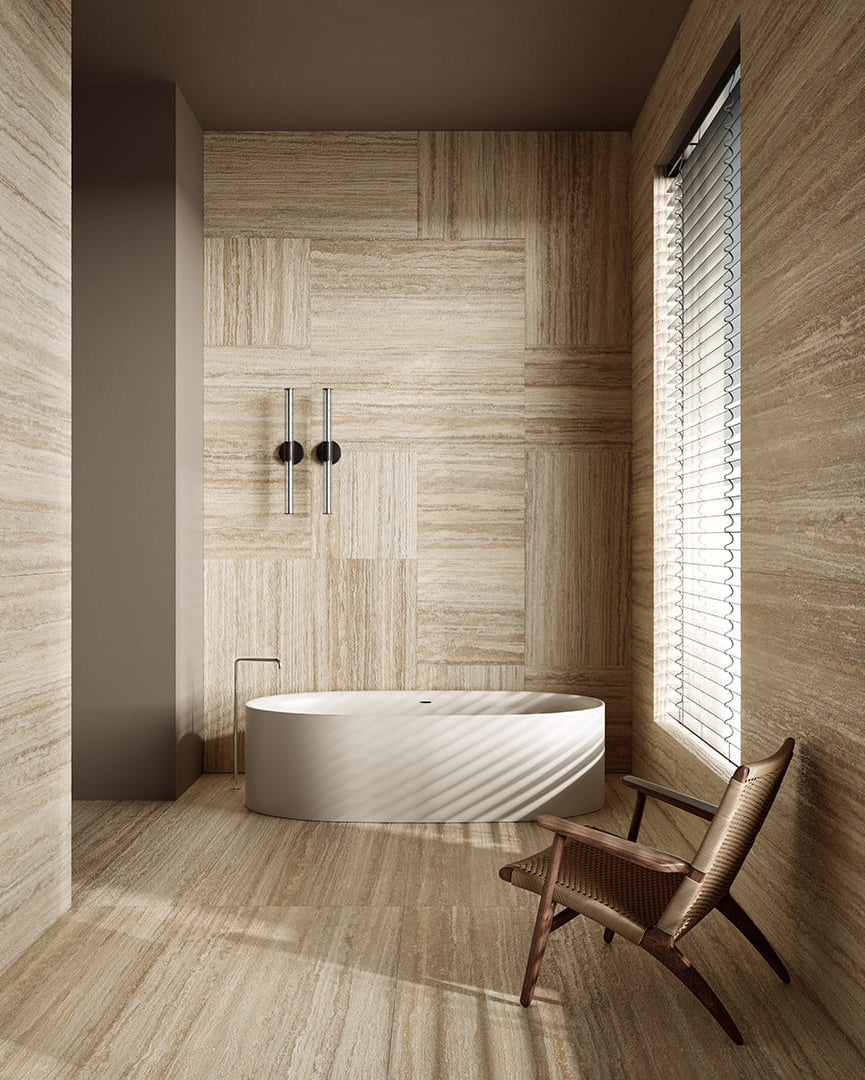 Stone Edition collection porcelain flooring