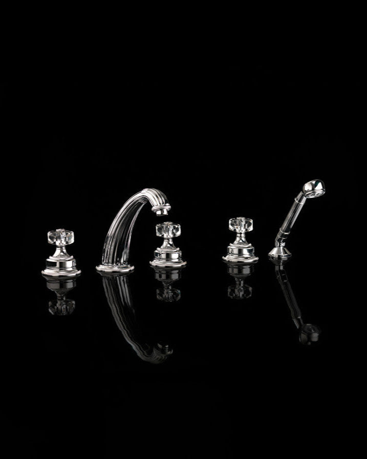 Grifería bañera de repisa King