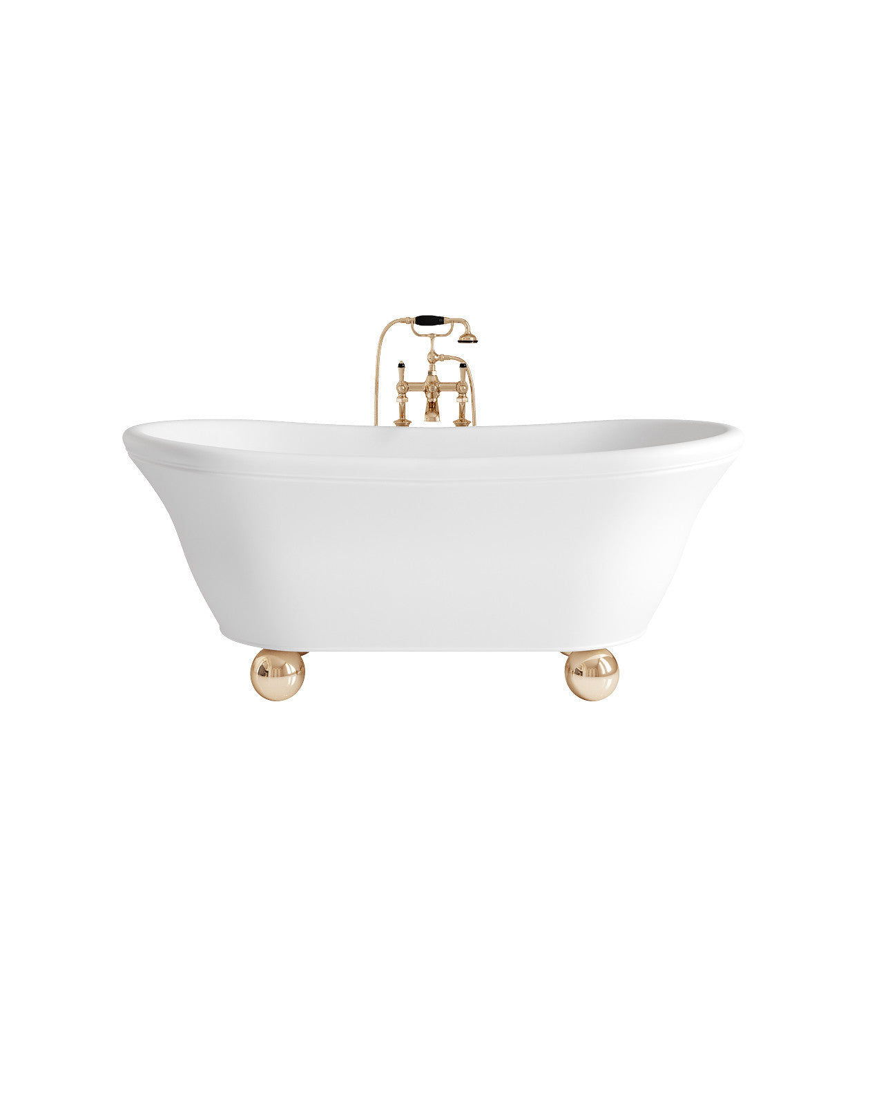 Bañera exenta Aurora Bijoux White