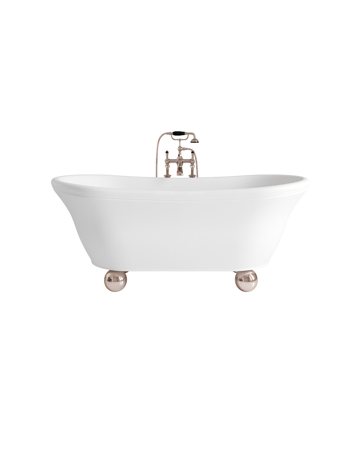 Bañera exenta Aurora Bijoux White