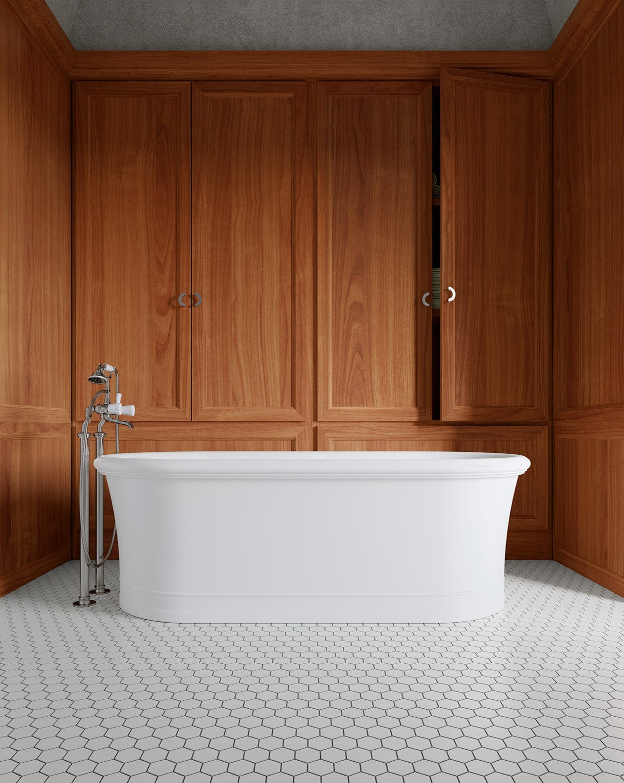 Bañera exenta Celine White