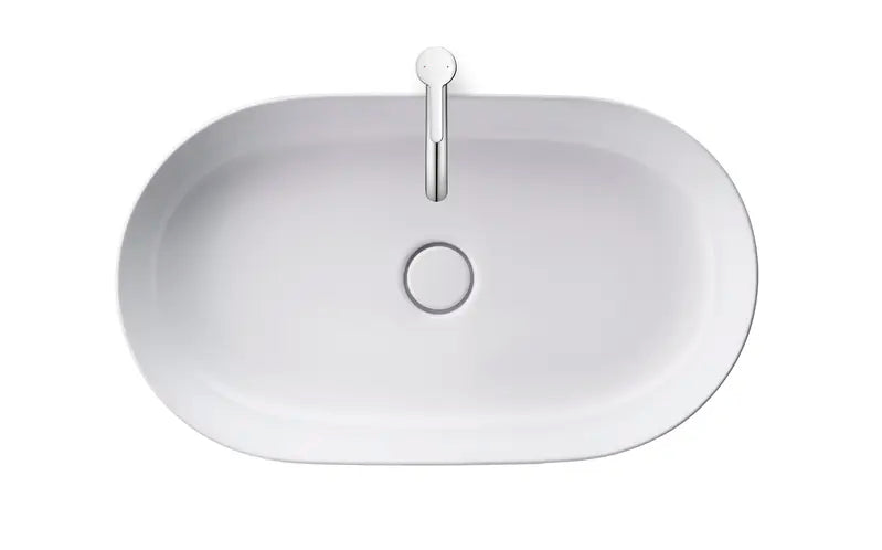 Luv 700 mm countertop washbasin
