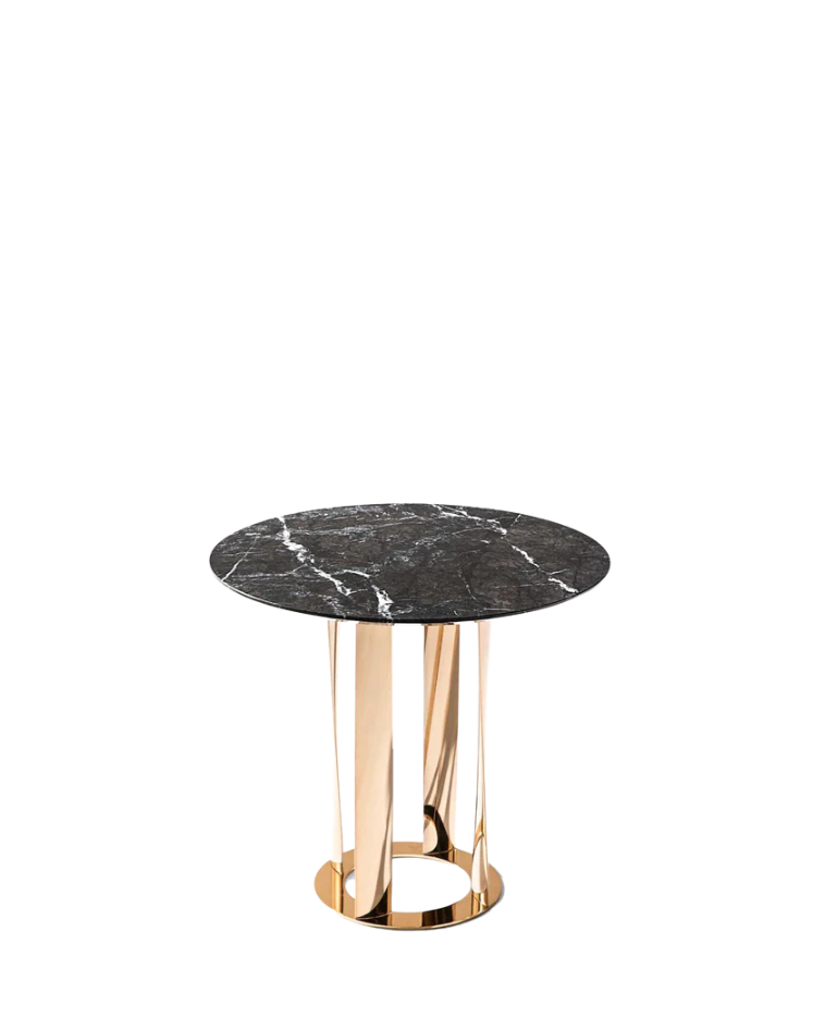 Mesa auxiliar Boboli 476 Superficie en mármol de Cassina – vista 2 de 3