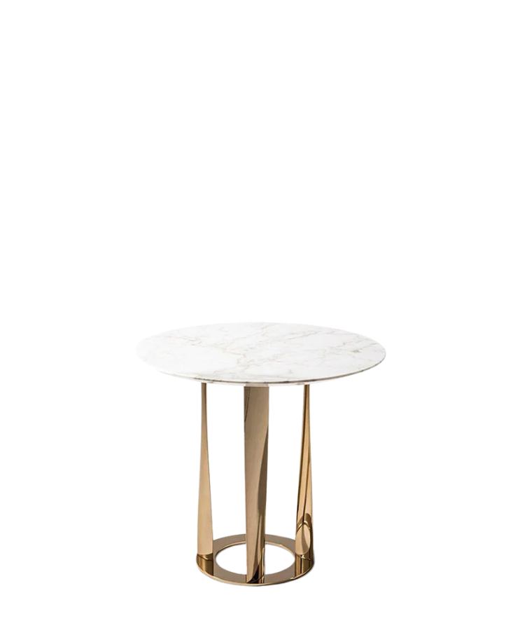 Mesa auxiliar Boboli 476 Superficie en mármol de Cassina – vista 3 de 3