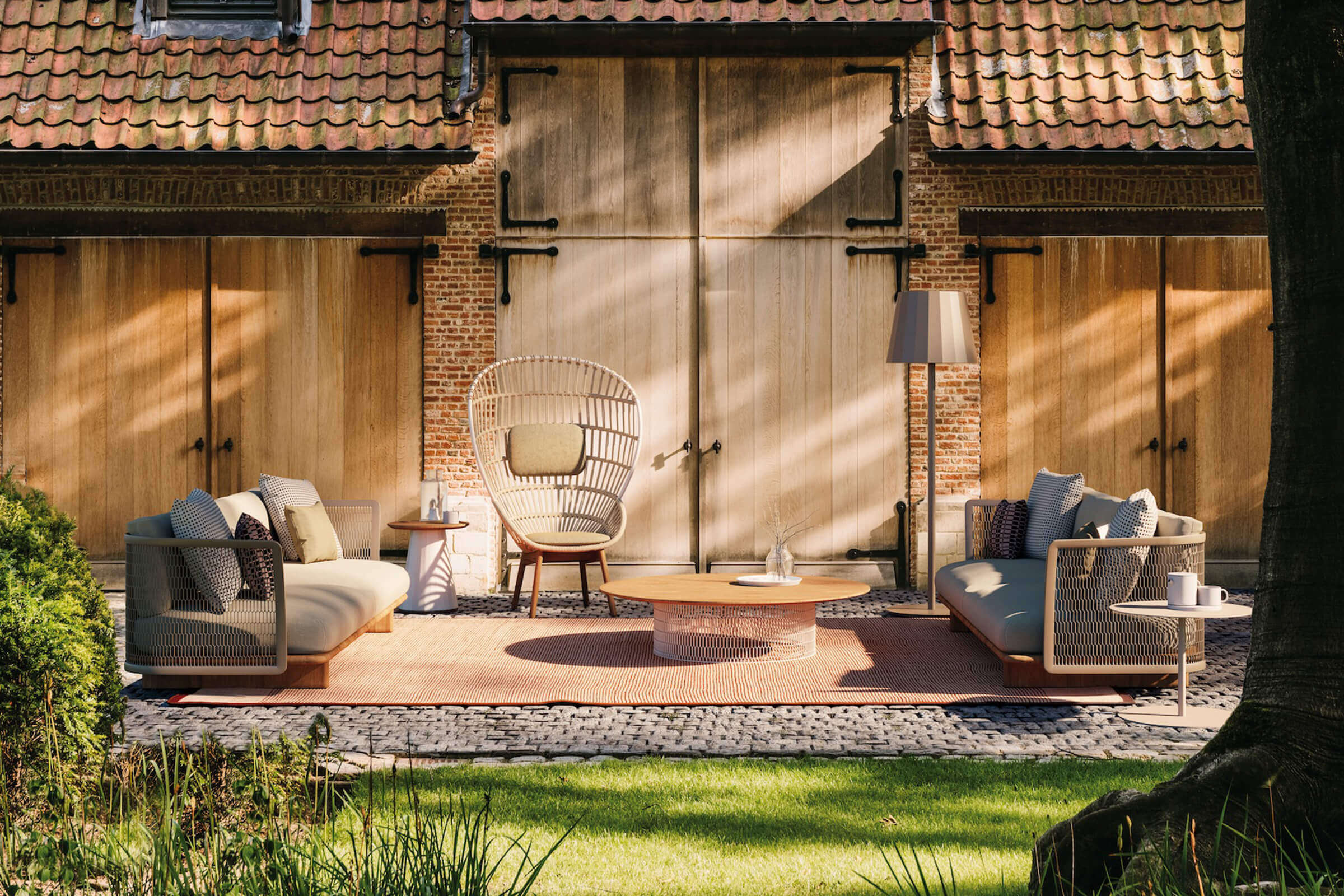 Módulo de esquina derecha Mesh