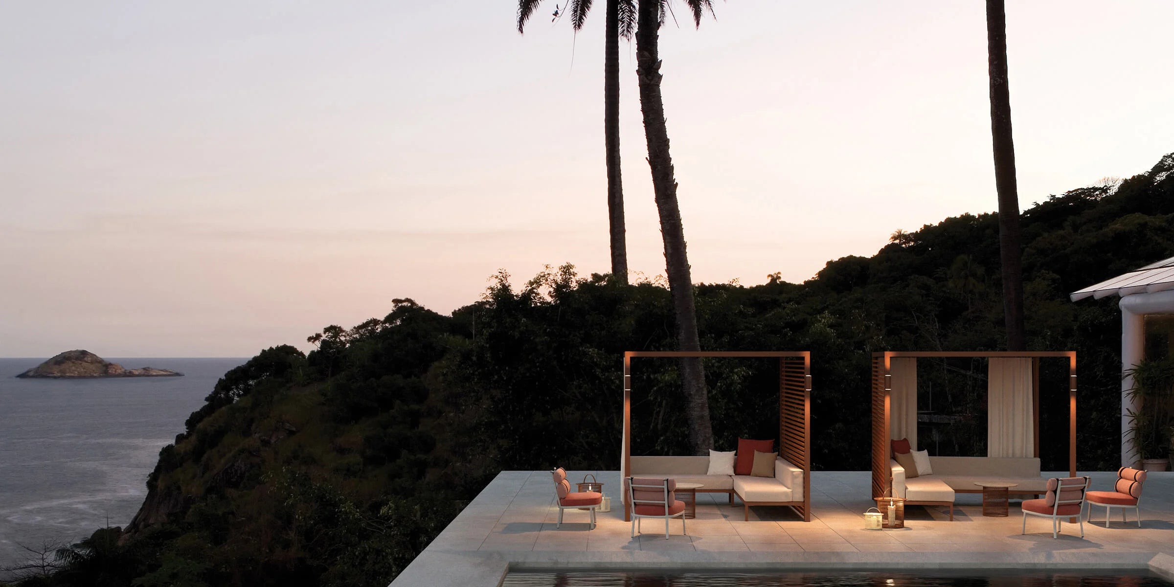 Pergola Lounge Pavilion