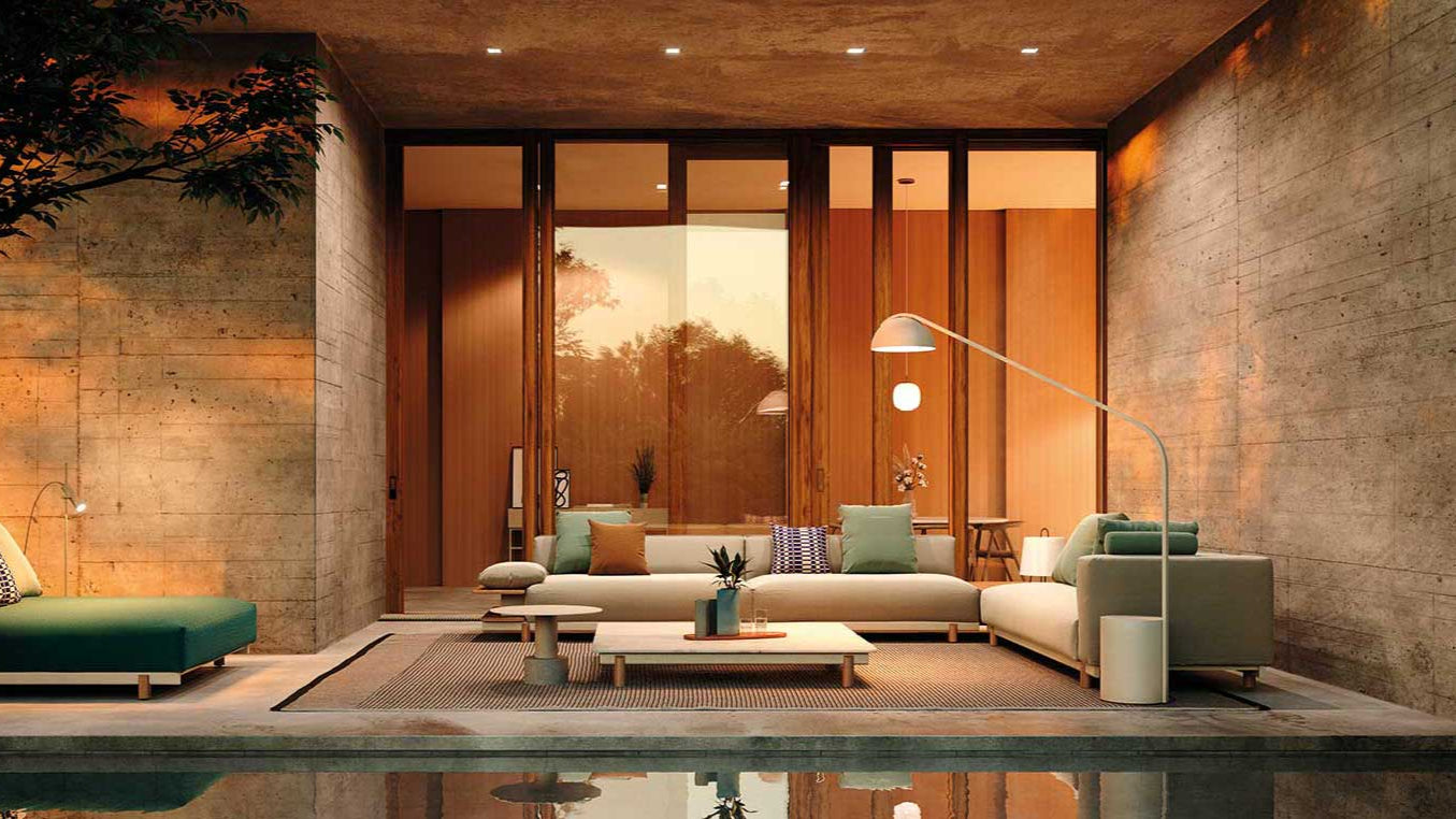 Molo Coffee Table 160x94 | Frame 06C | Marble Top N00