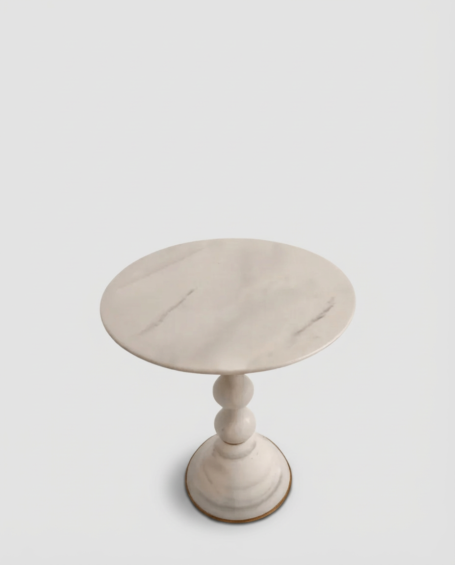 'BABEL' MARBLE SIDE TABLE