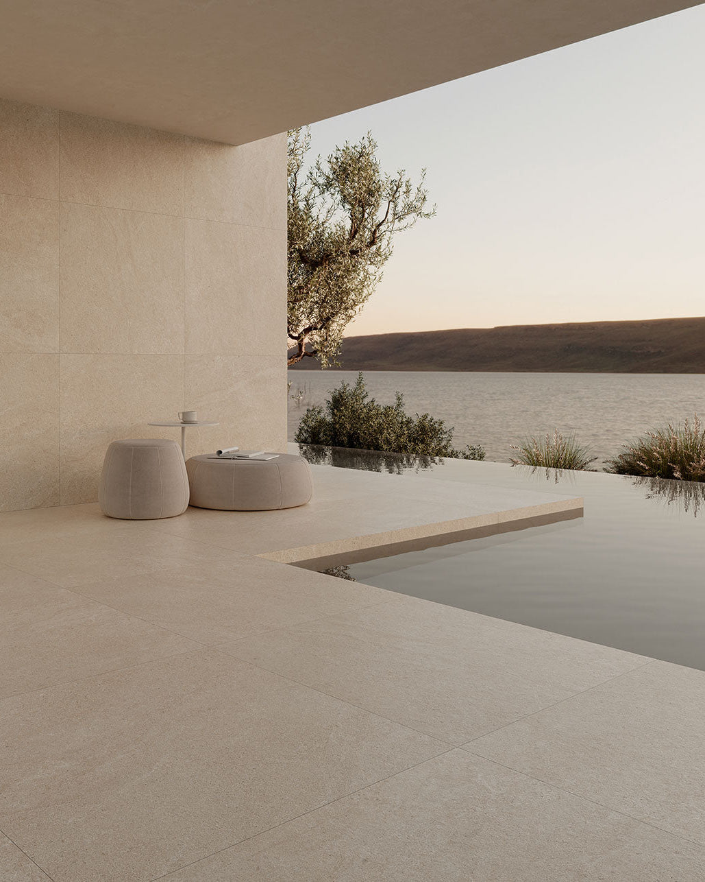 Porcelain flooring Pietra collection