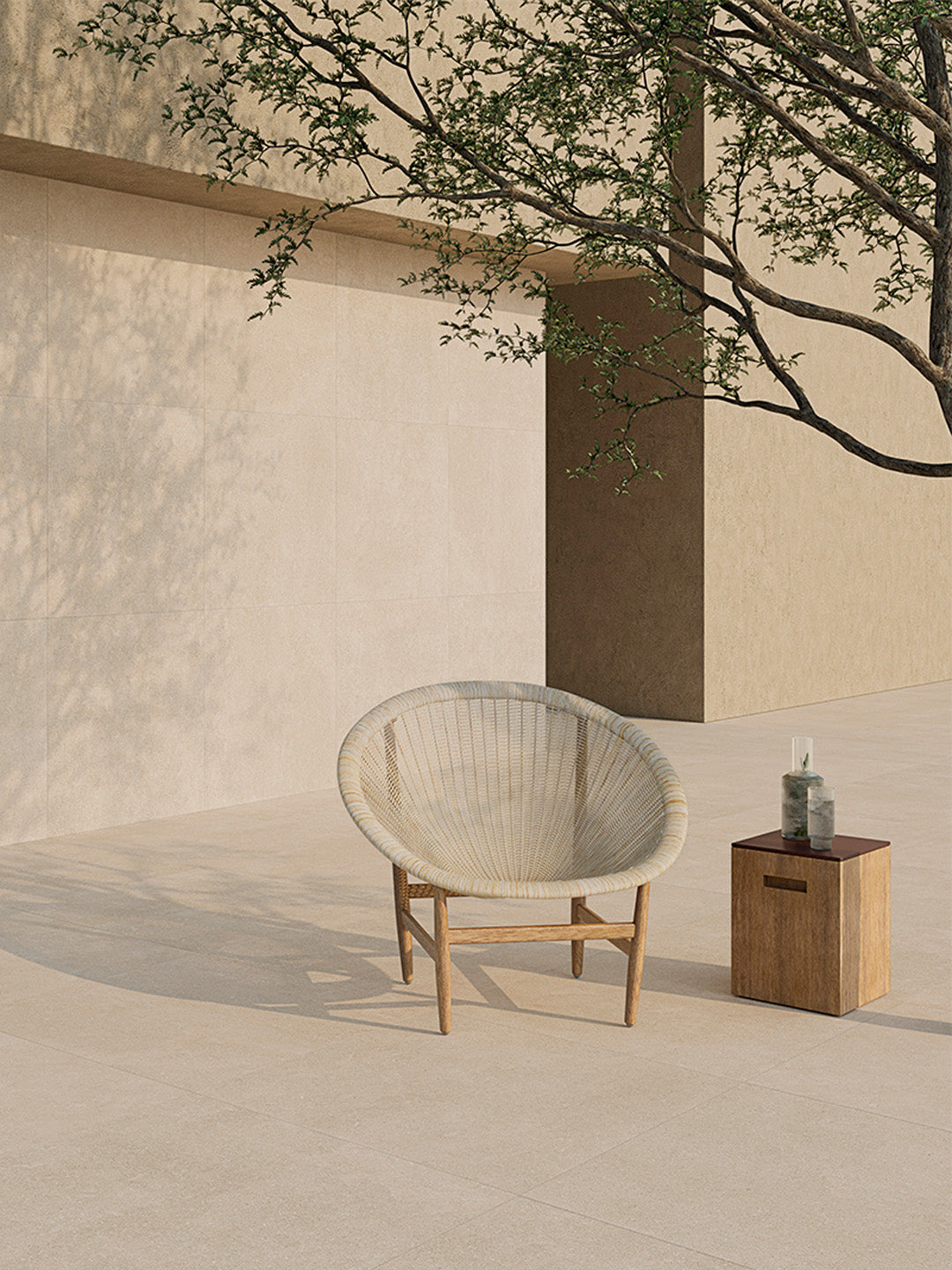 Special porcelain pieces from the Sand collection