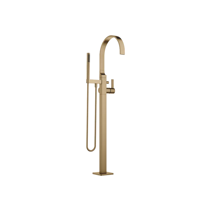 MEM freestanding shower mixer with single-lever bath mixer on column