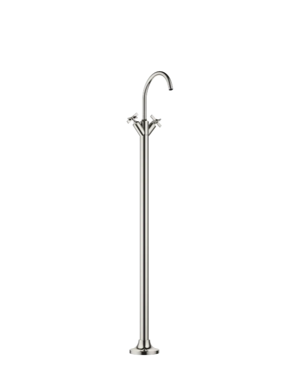 Grifo de lavabo bimando en columna sin válvula VAIA