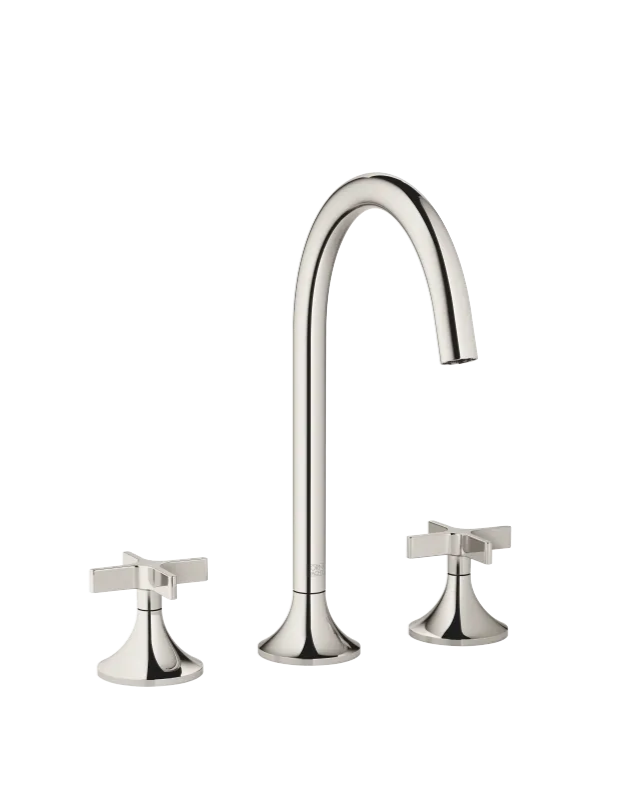 Grifo de lavabo con batería americana y válvula automática VAIA