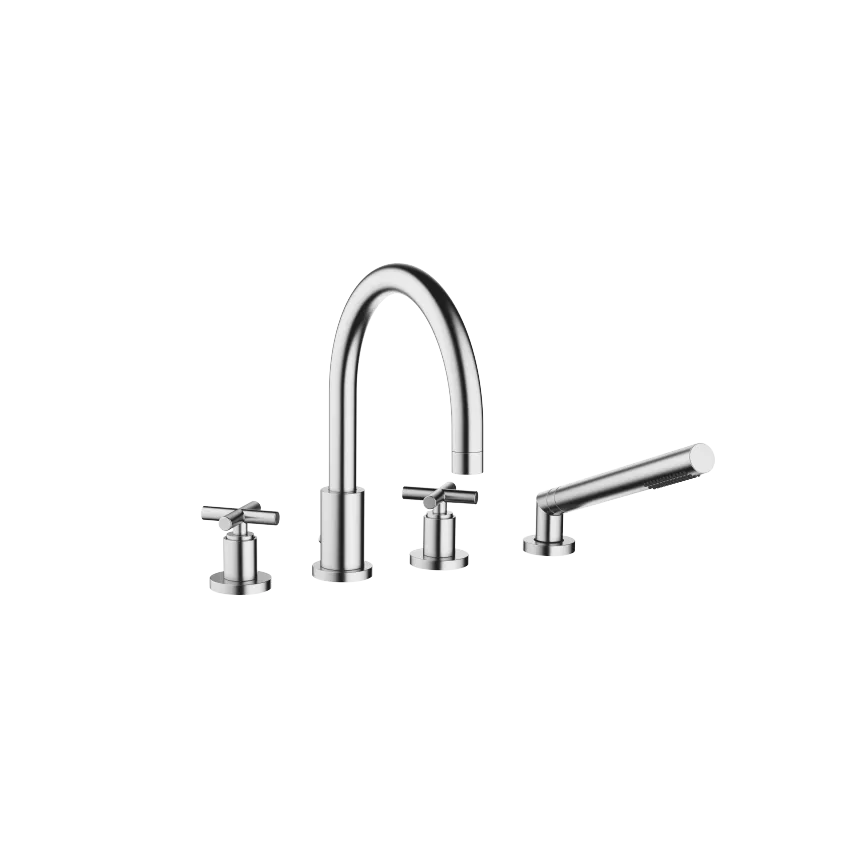 Grifo de bañera batería de cuatro orificios para borde de bañera TARA