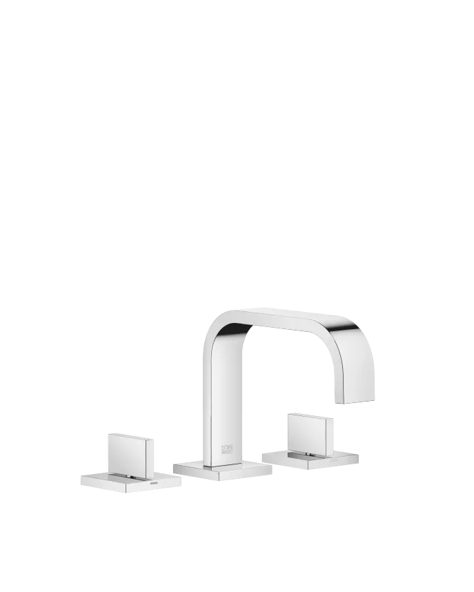 American style basin mixer with automatic valve H. 14.4 cm MEM