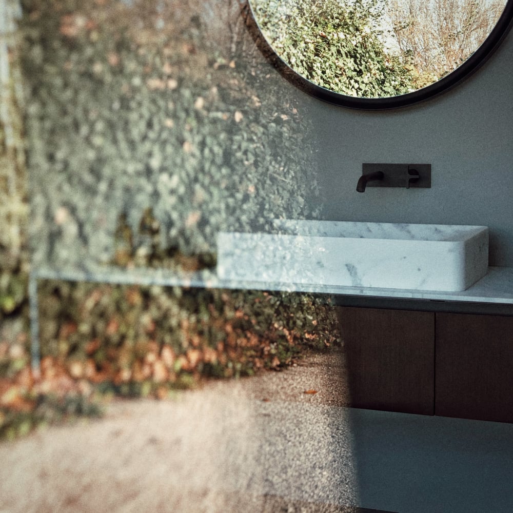 Raso countertop washbasin