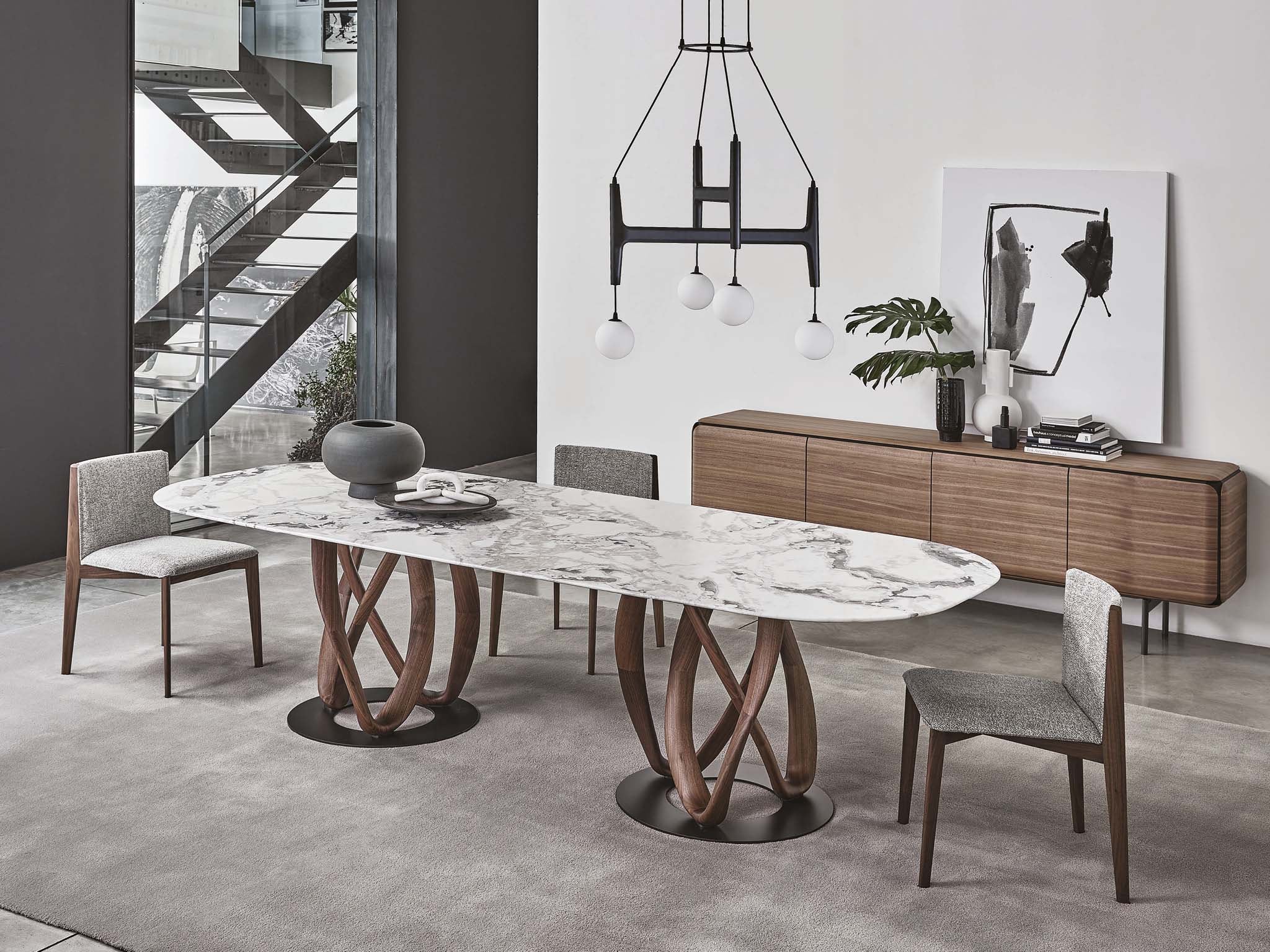 Infinity Oval Dining Table