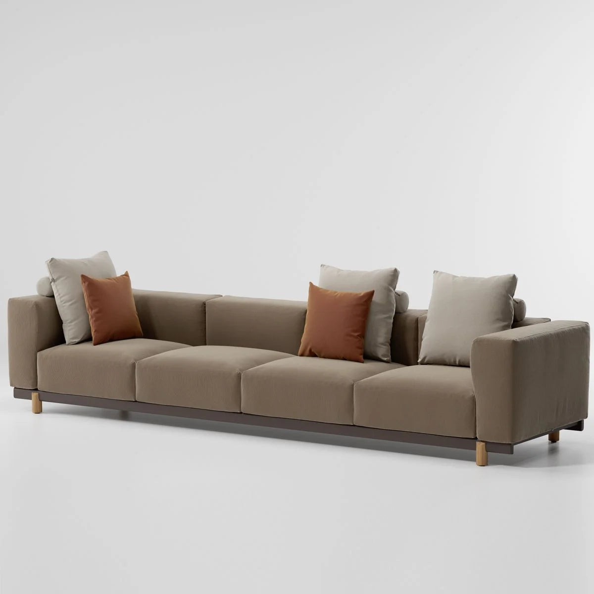 Molo 4-seater sofa | Teak base L01