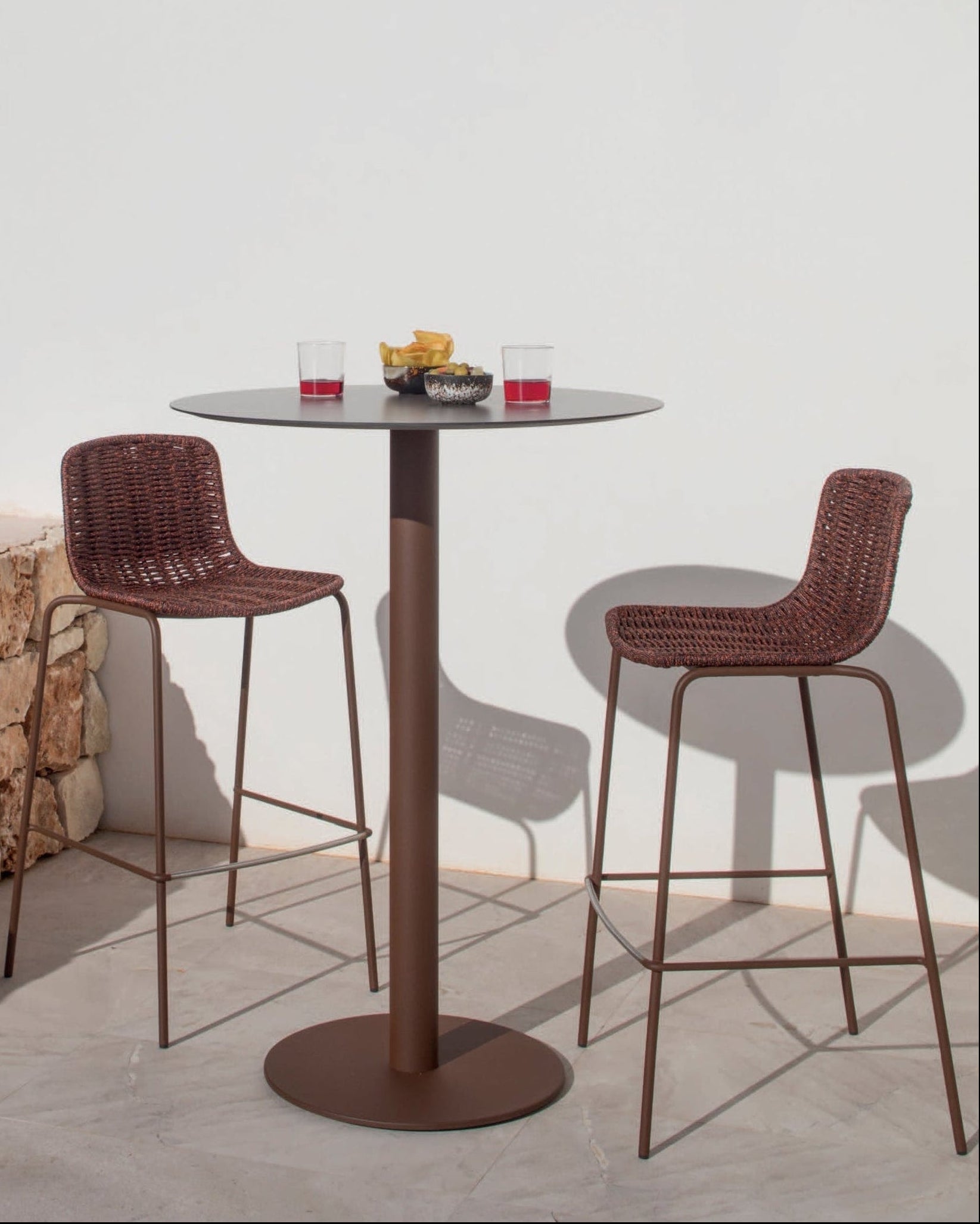 Taburete de bar Lapala para exterior