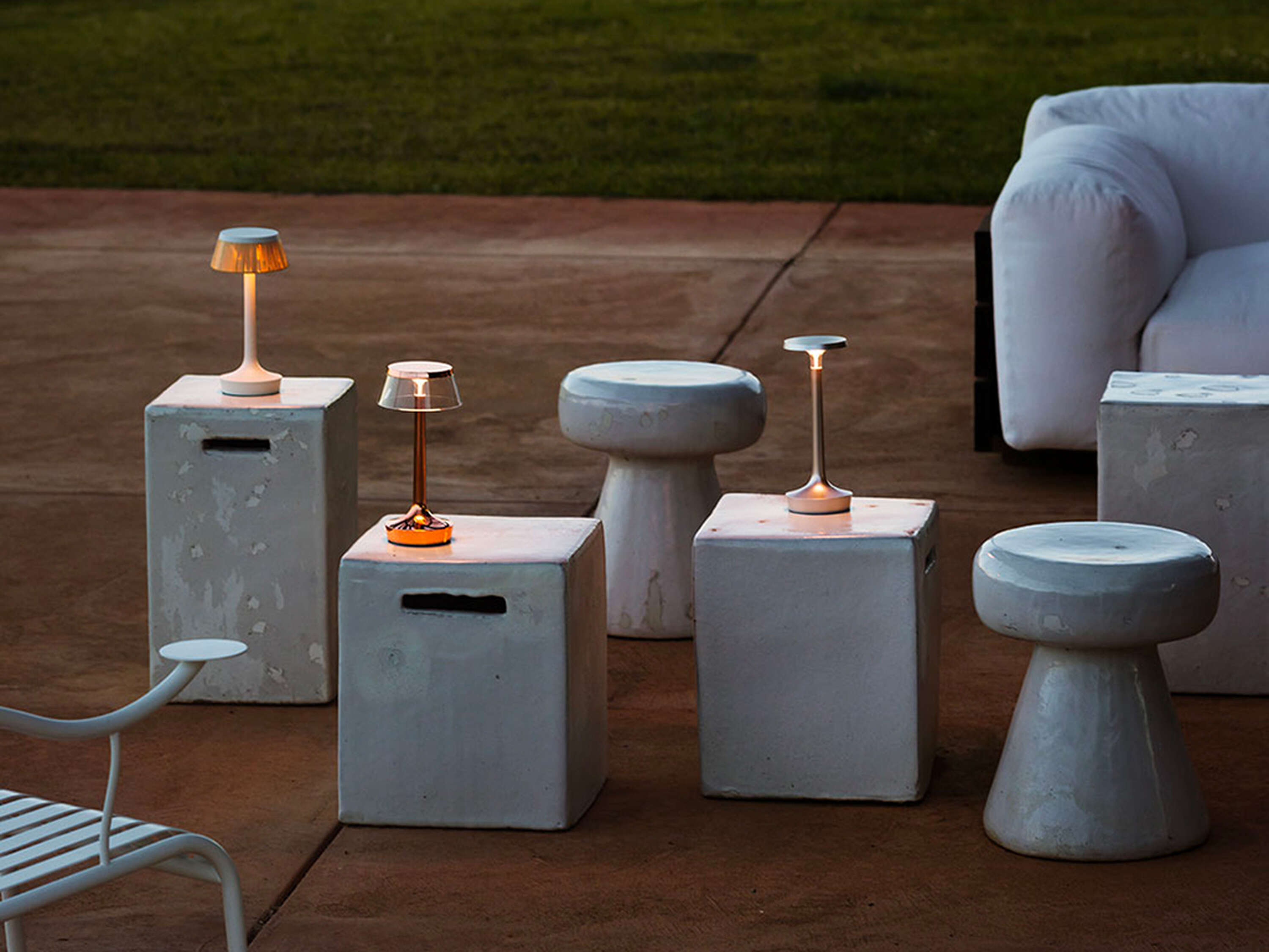 Bon Jour Unplugged Table Lamp