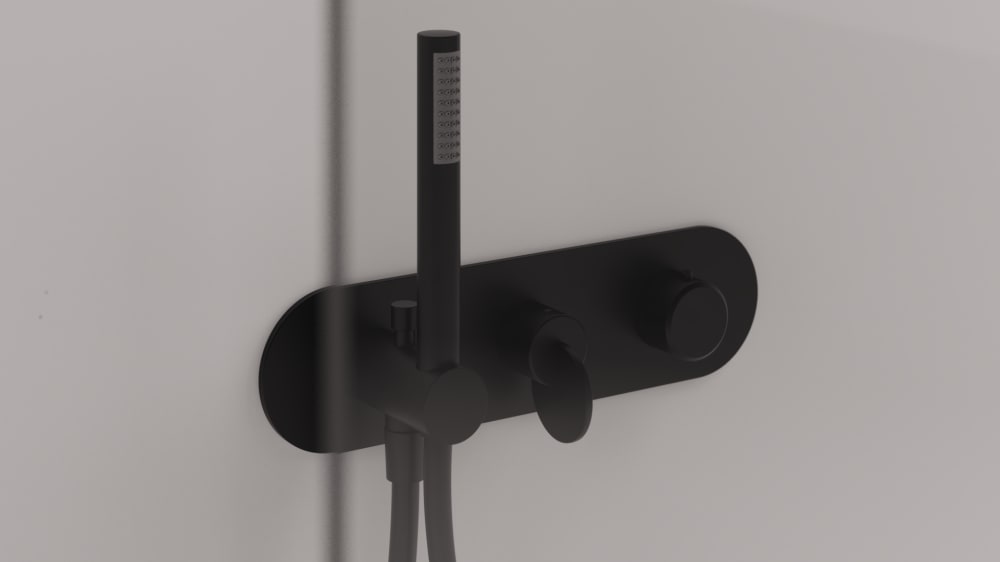 Lemon thermostatic shower faucet