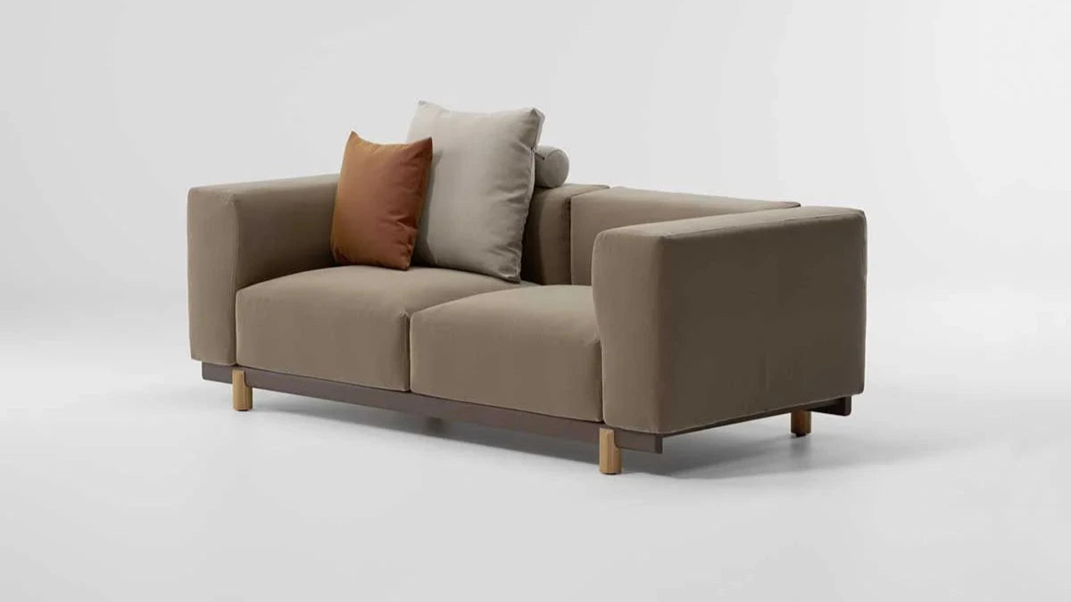 Molo cushion with backrest without piping