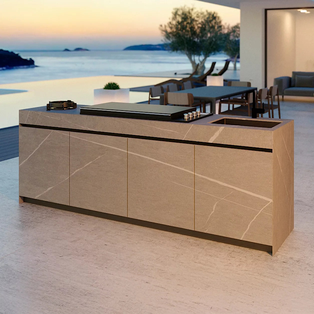 Cocina Sistema N3 Modo Lineal