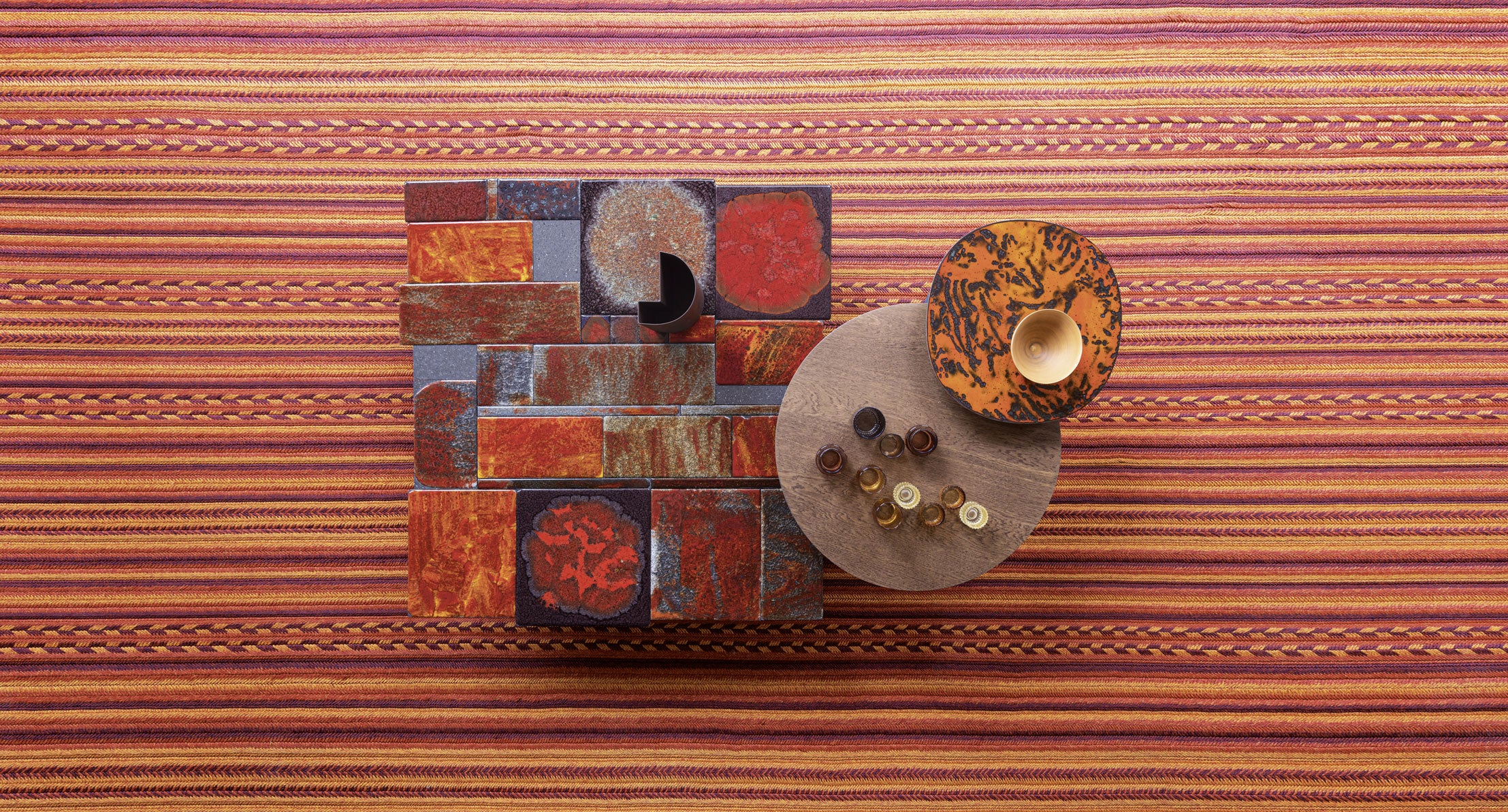 Mesa de centro exterior Sciara