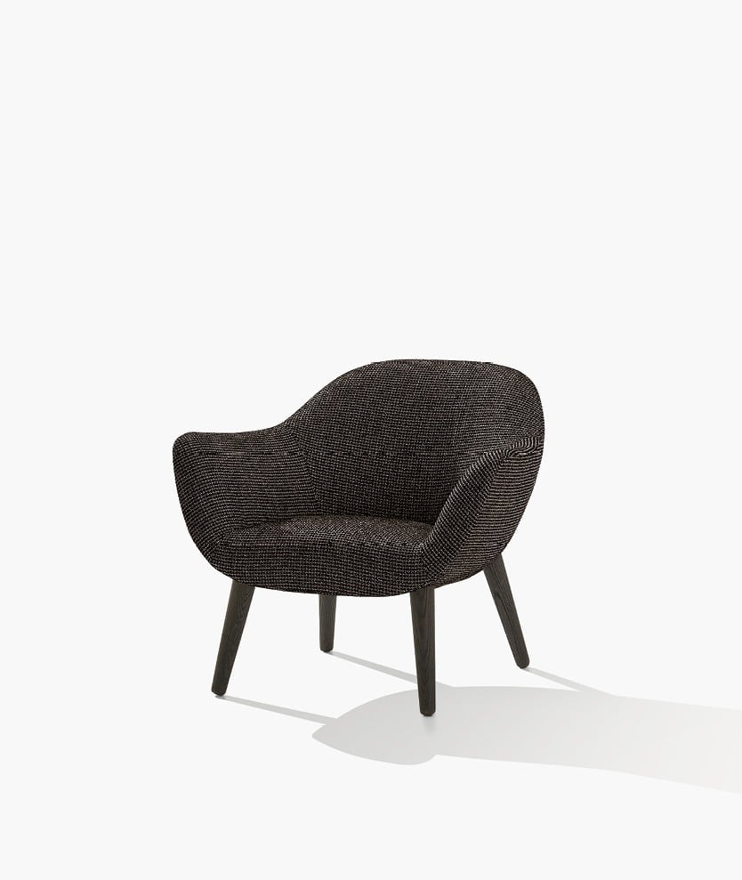 Mad Chair with wooden base