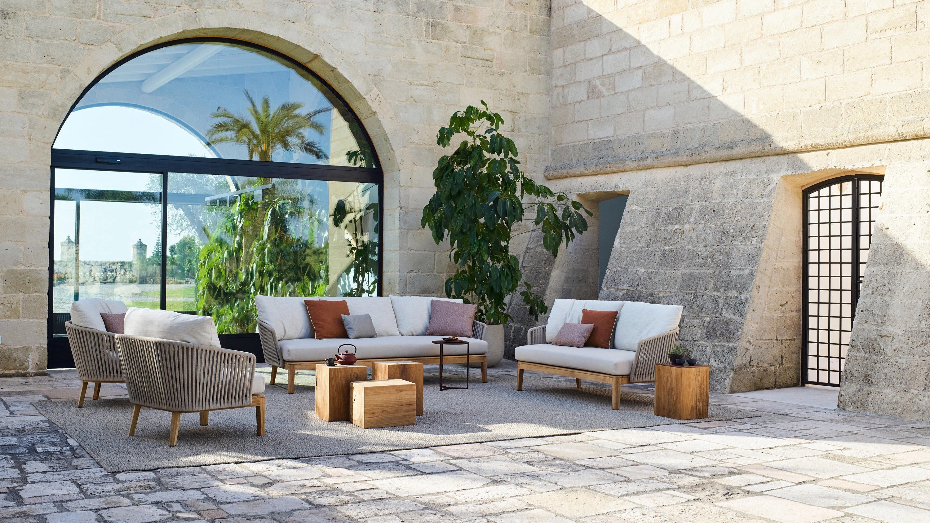 Sofá de exterior 2 plazas Mood