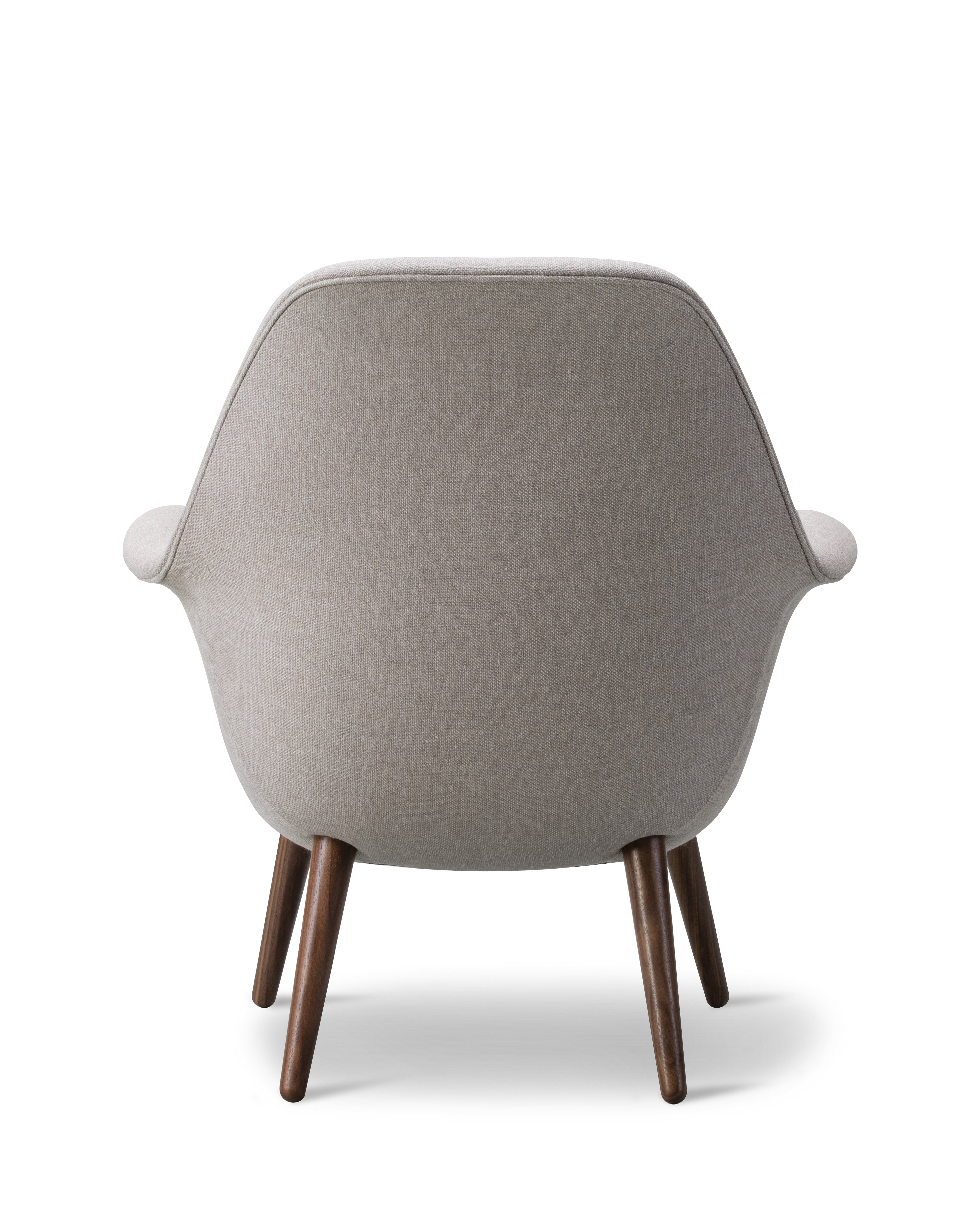 Swoon Petit armchair with wooden base