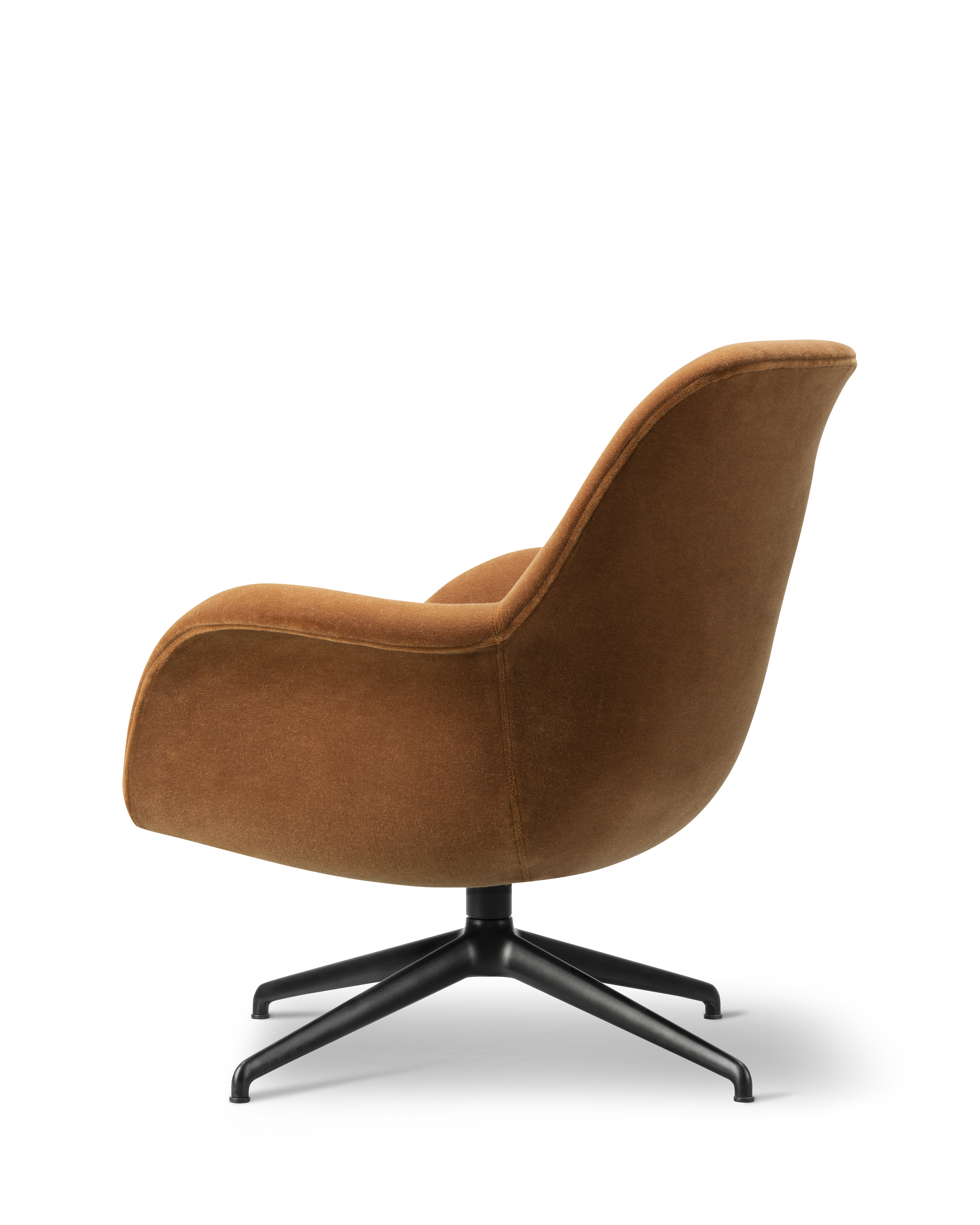 Petit Swoon Lounge Chair with Metal Base