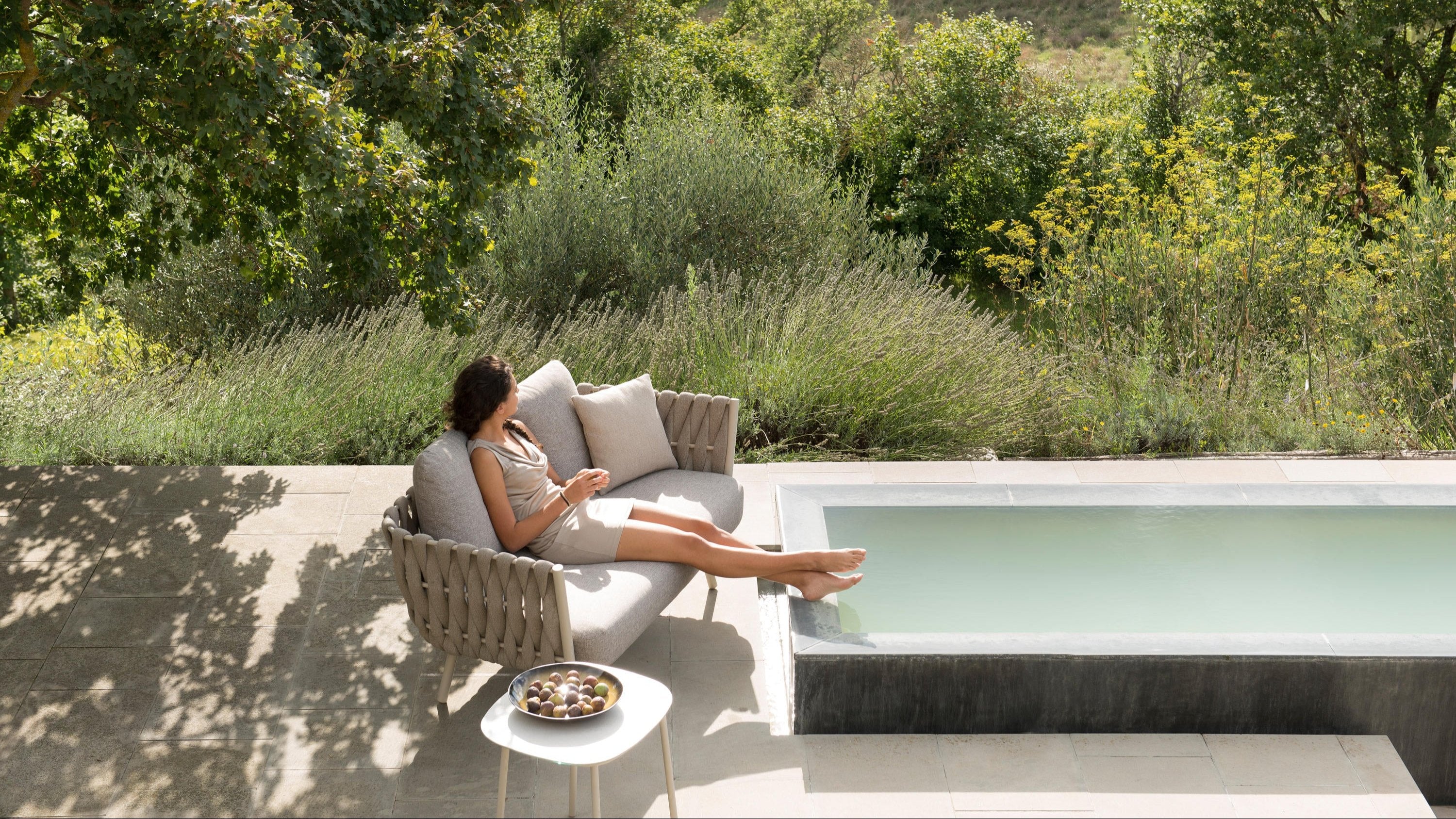 Sofá de exterior Tosca