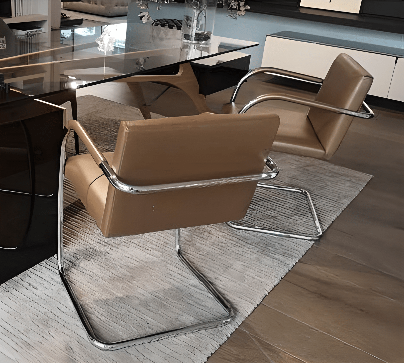 KNOLL 'BRNO' CHAIR