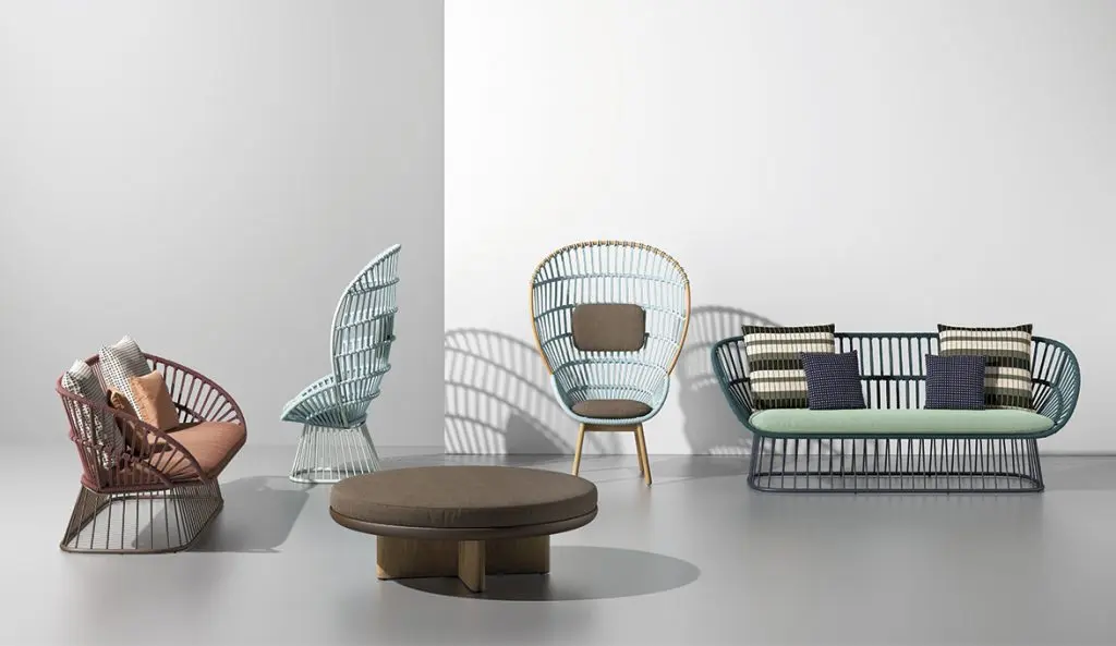 Novedades en muebles de jardín Feria de Milán 2018, Gunni & Trentino Novedades en muebles de jardín Feria de Milán 2018, Gunni & Trentino