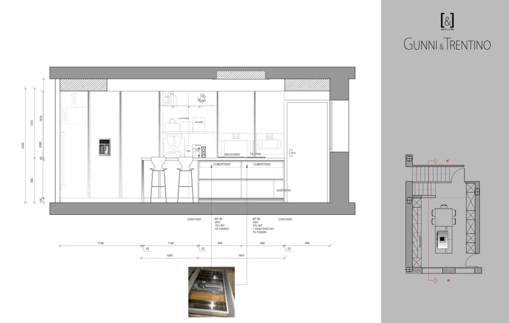 Diseño y montaje de cocinas - Gunni & Trentino