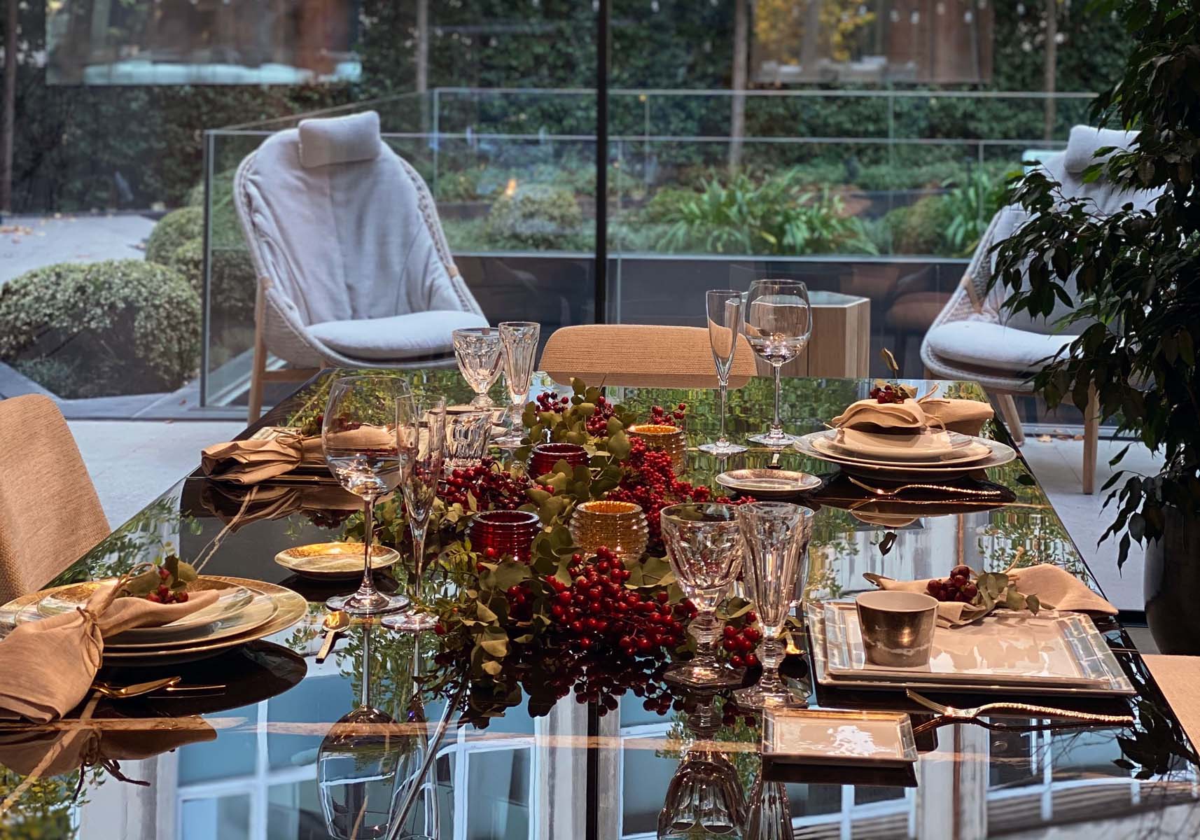 seleccion-vajillas-cubiertos-lujo-navidad