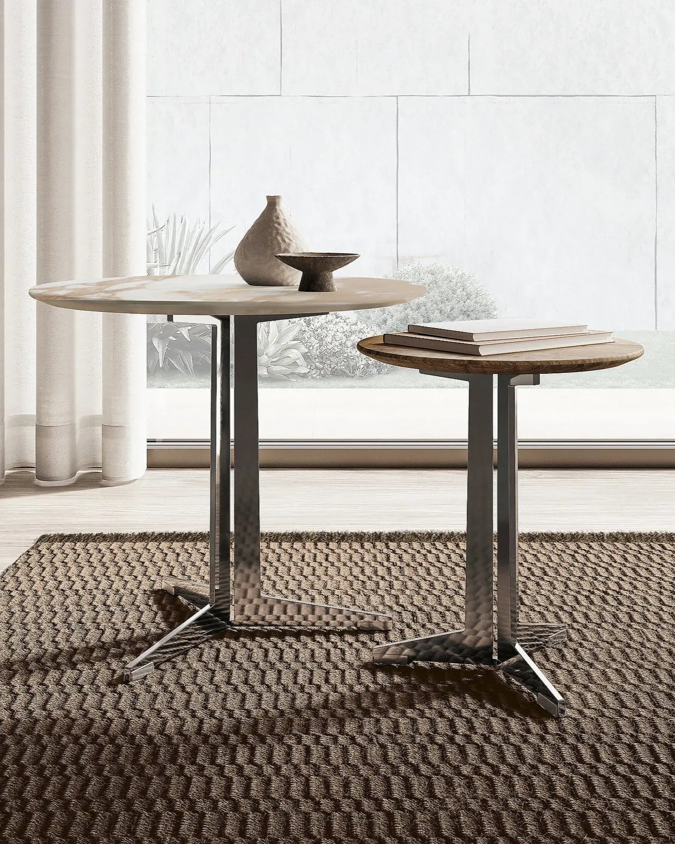 Fly round side table