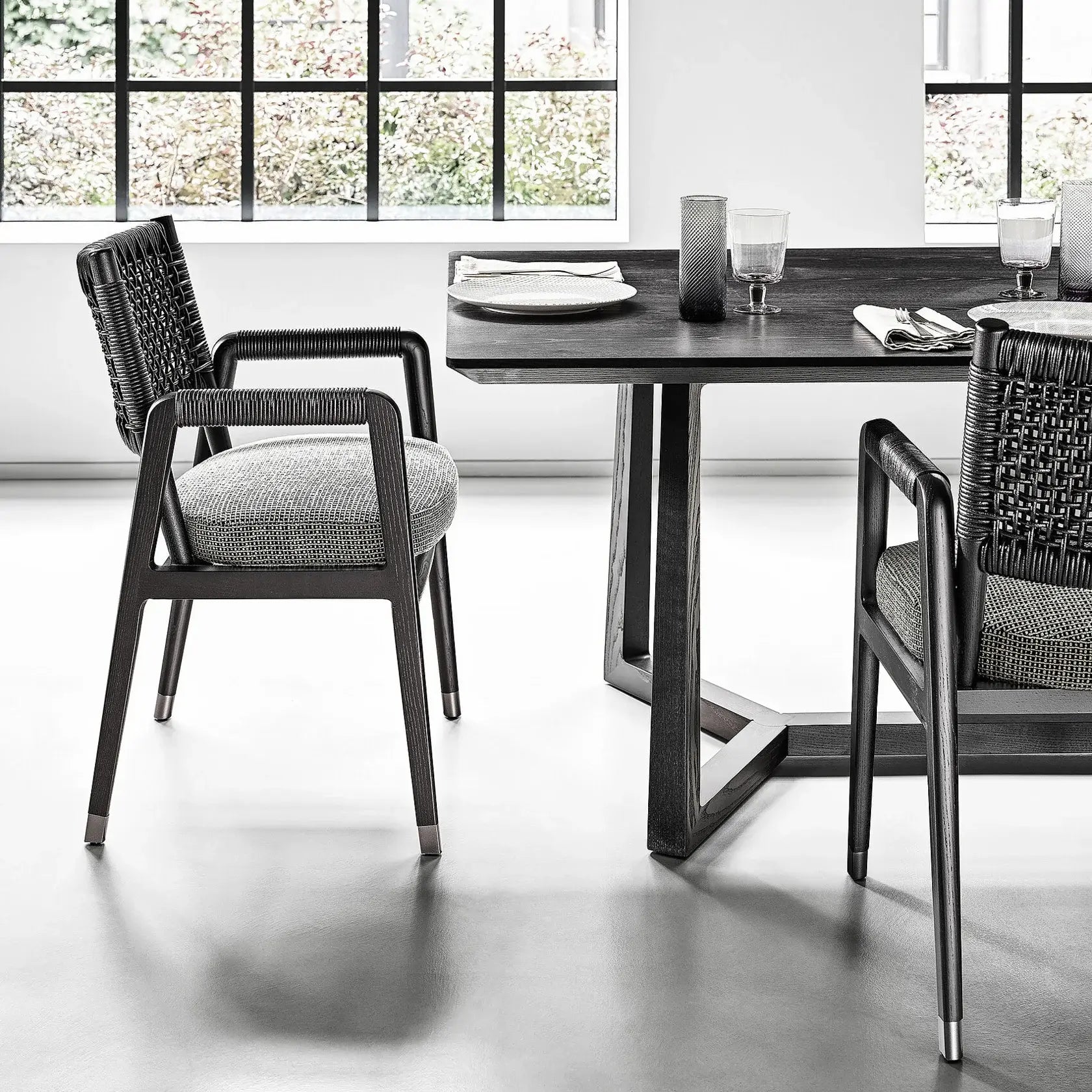 Ortigia woven dining chair 55x54 cm