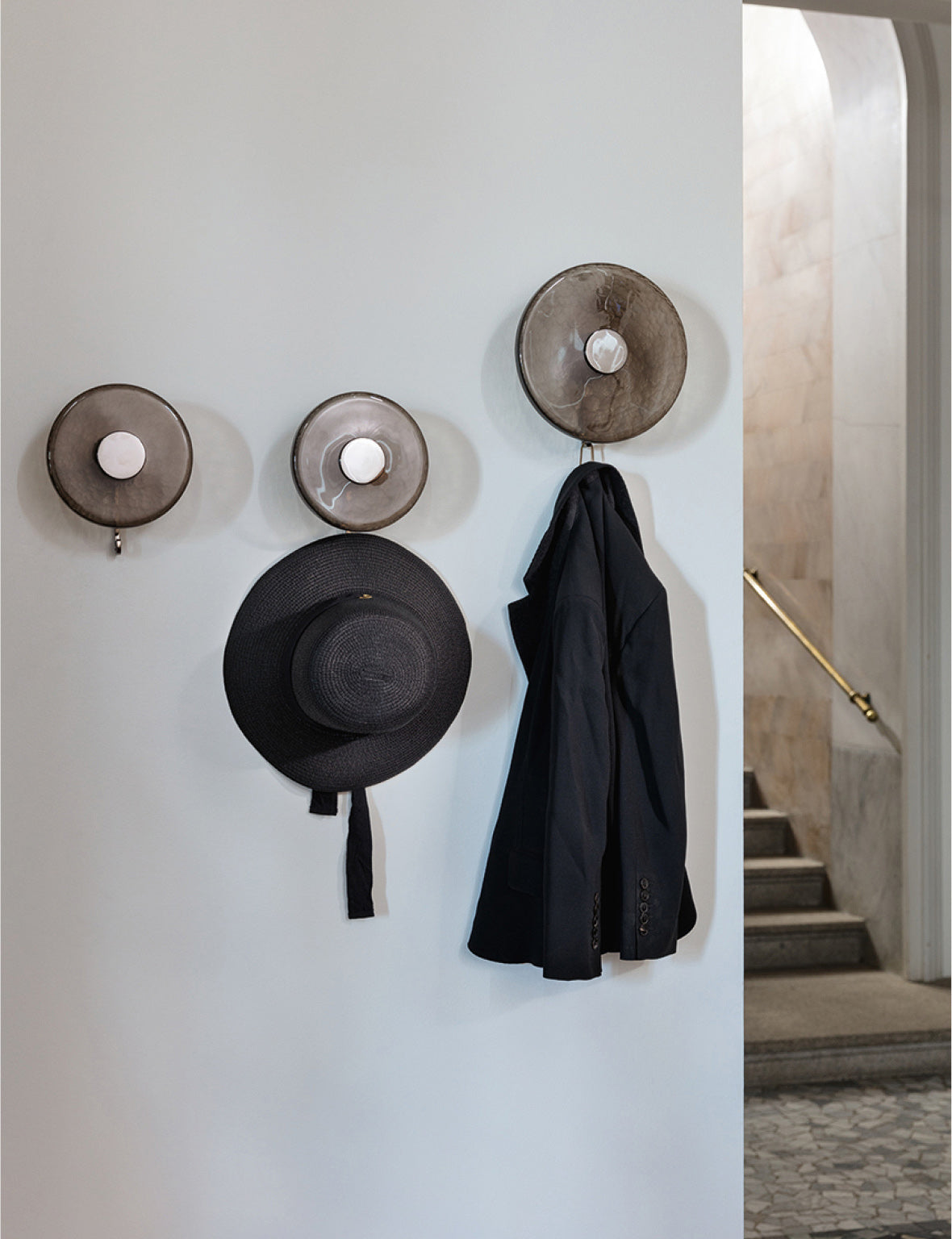 Jupiter coat rack, pack of 3 | Ø18