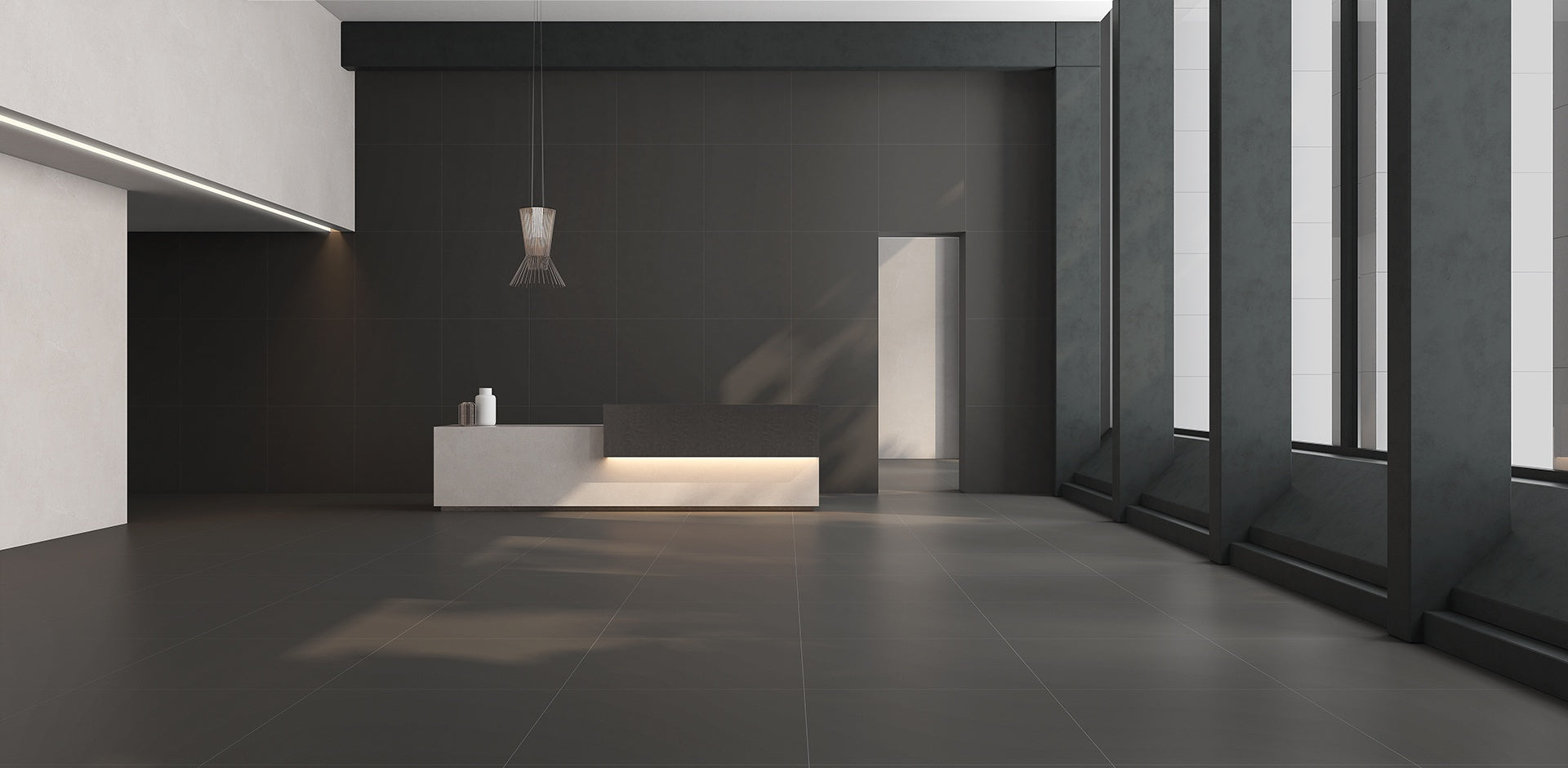 Carpenter White Body Tile Cladding