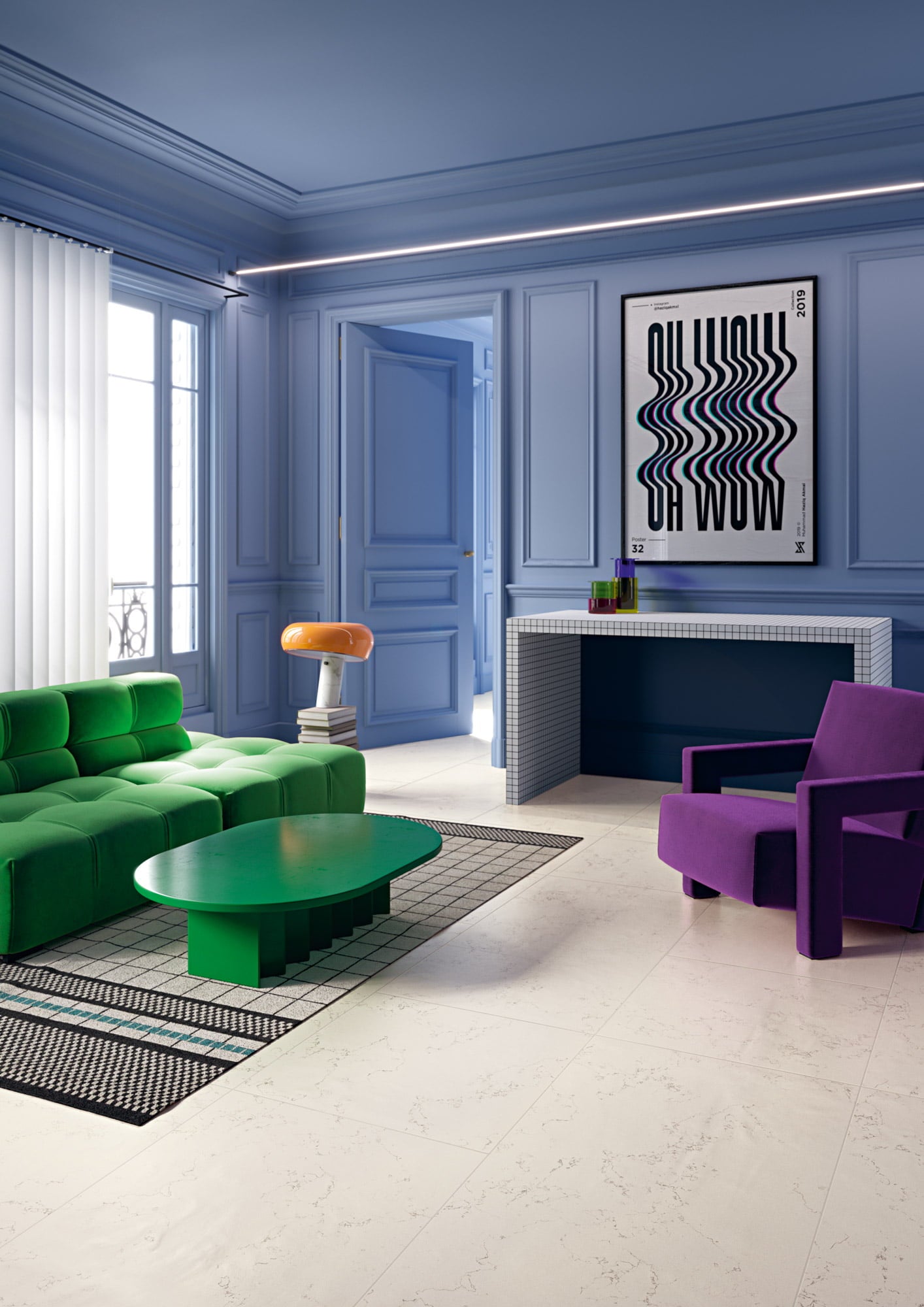 Pavimento porcelánico Superclassica SCW