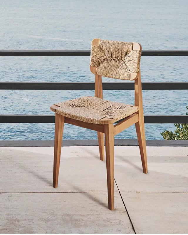 Silla de comedor para exterior C-Chair